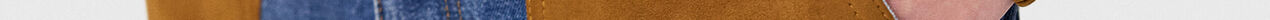 Boxy Collared Field Jacket-Brown-model