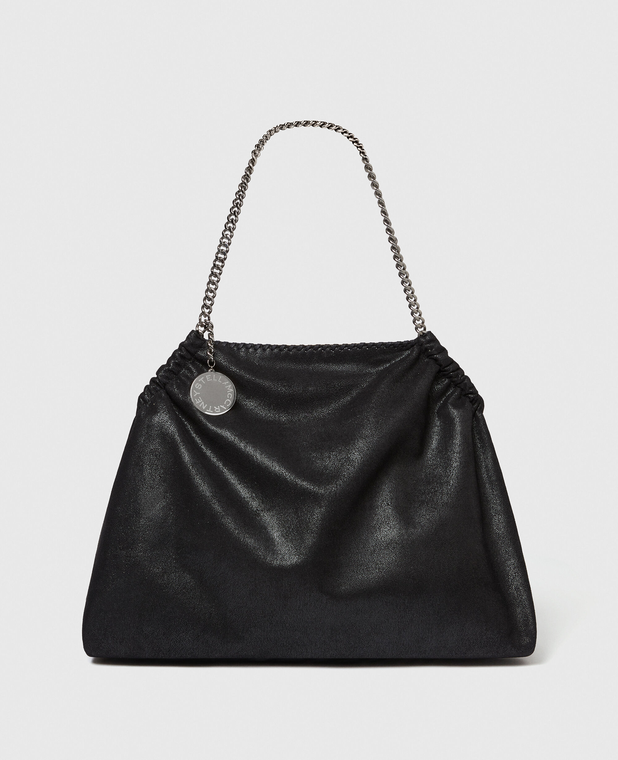 Women Black Falabella Drawstring Tote Bag | Stella McCartney SG