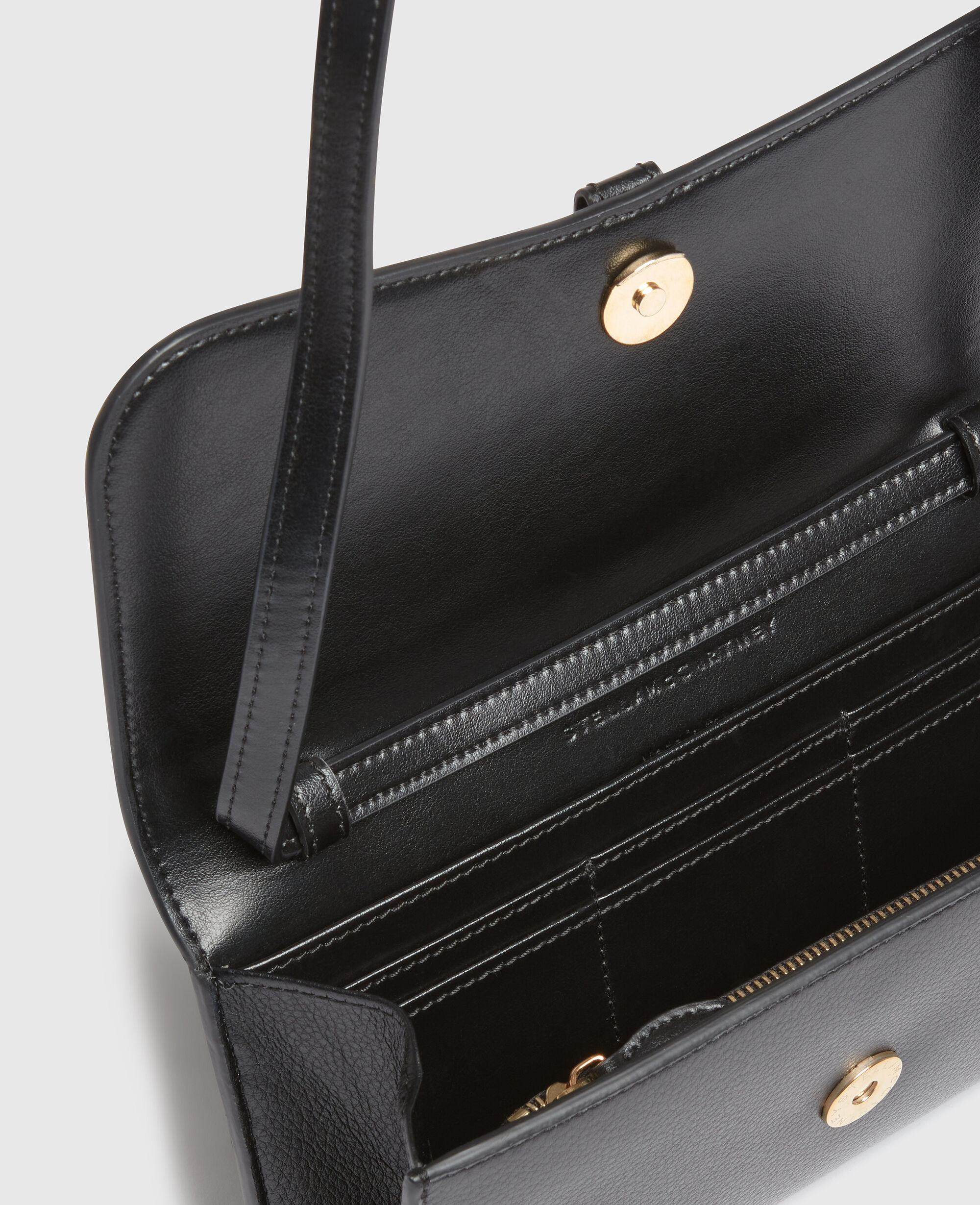 STELLA McCARTNEY ボディバッグ ブラック 美品 Women ブラック ライダー フラップ クロスボディバッグ | Stella