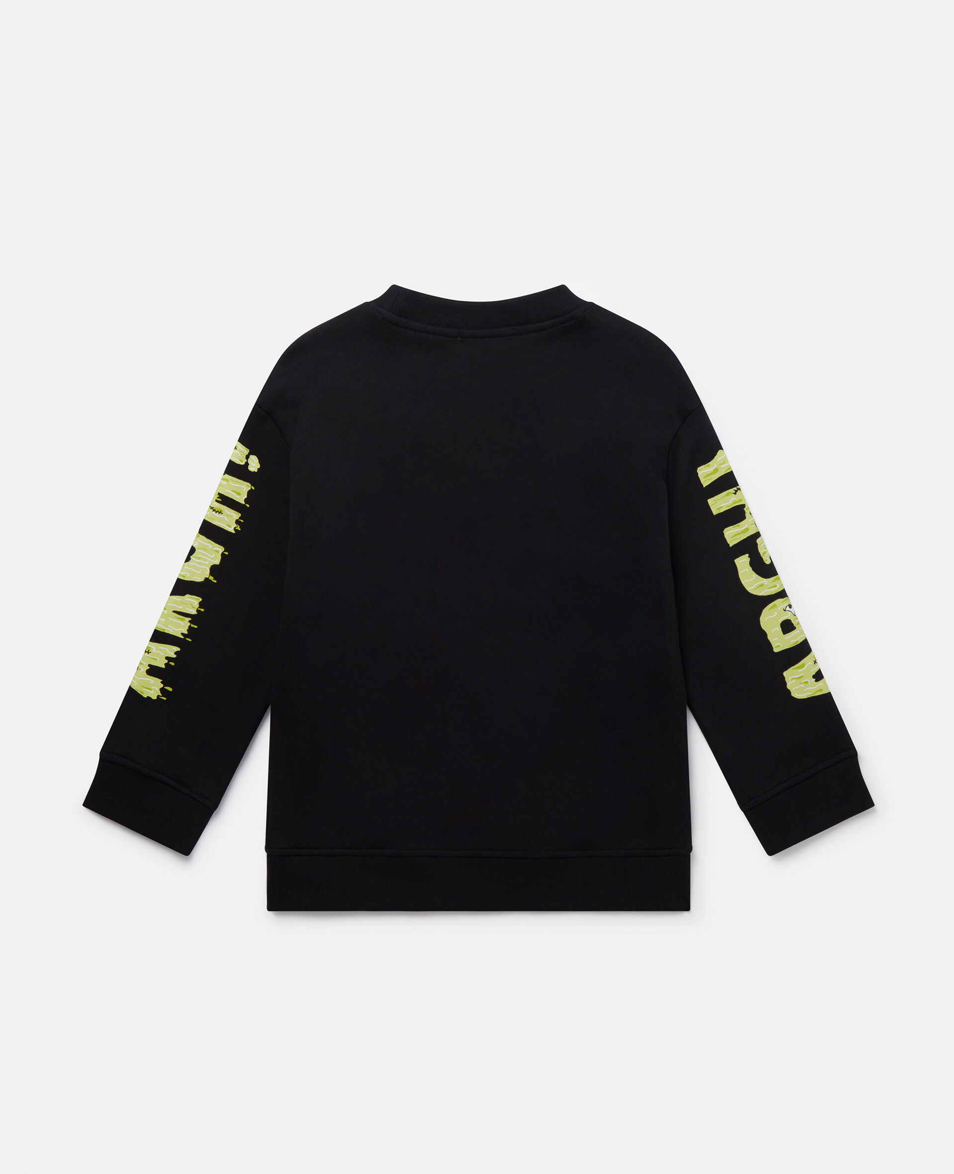 Frankenstein Graphic Sweatshirt -Black-large image number 2