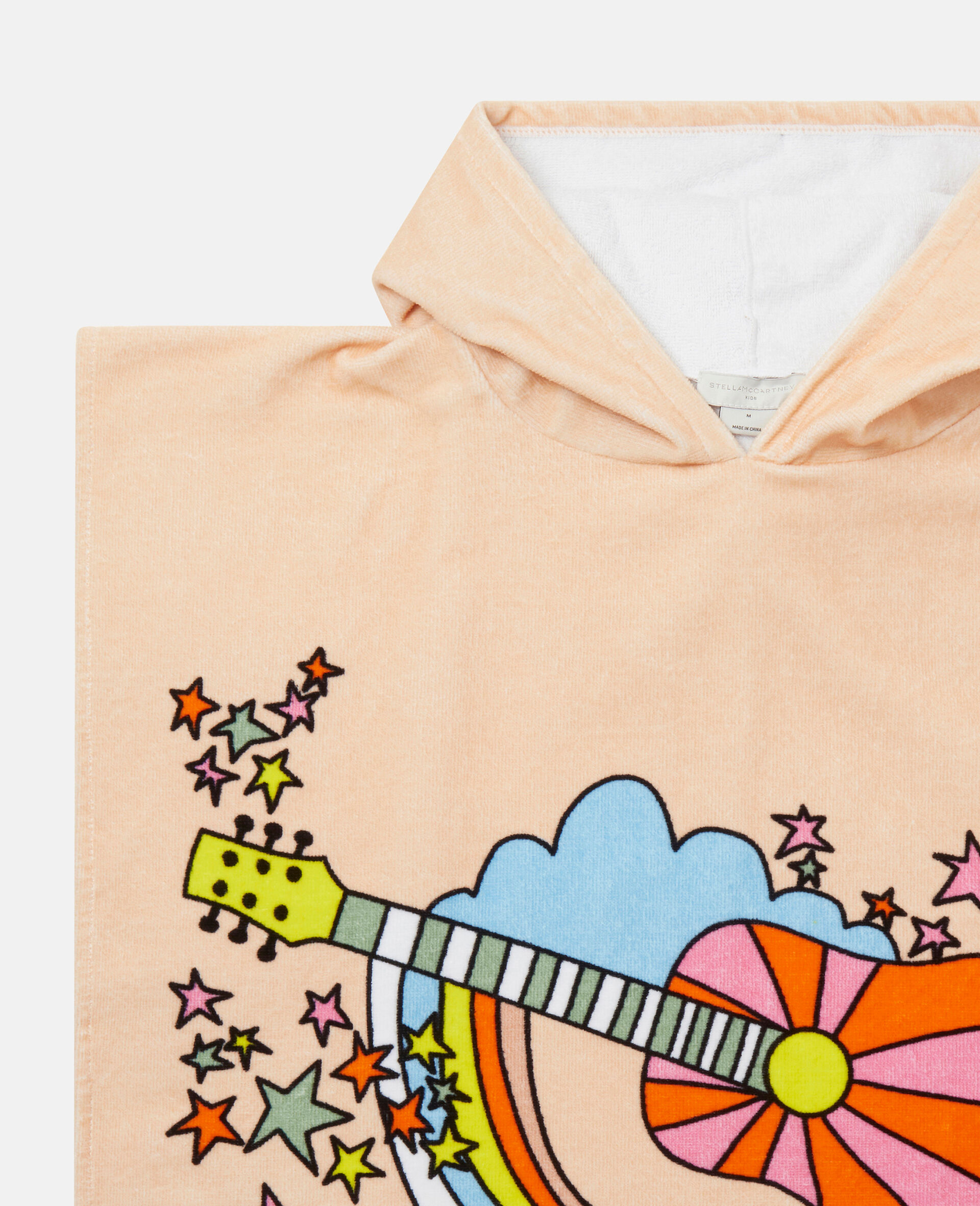 Stella Festival Logo Sleeveless Hoodie-Pink-large image number 1
