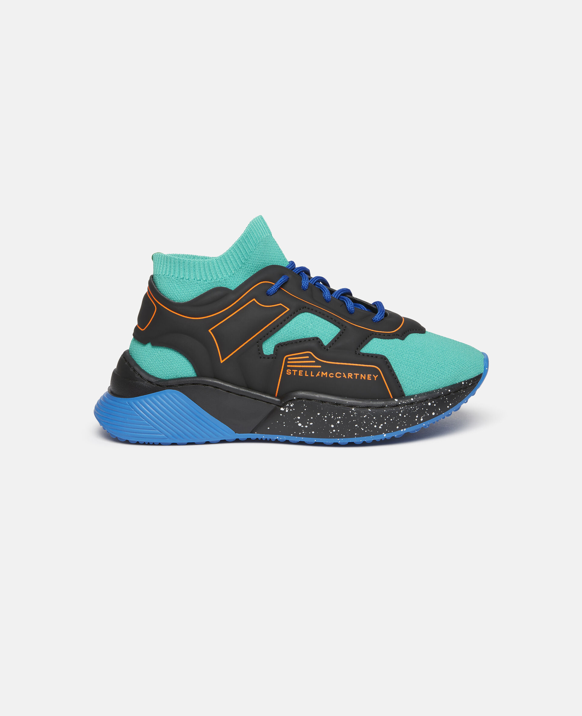 Knit Sock Sports Trainers-Multicolour-large image number 0