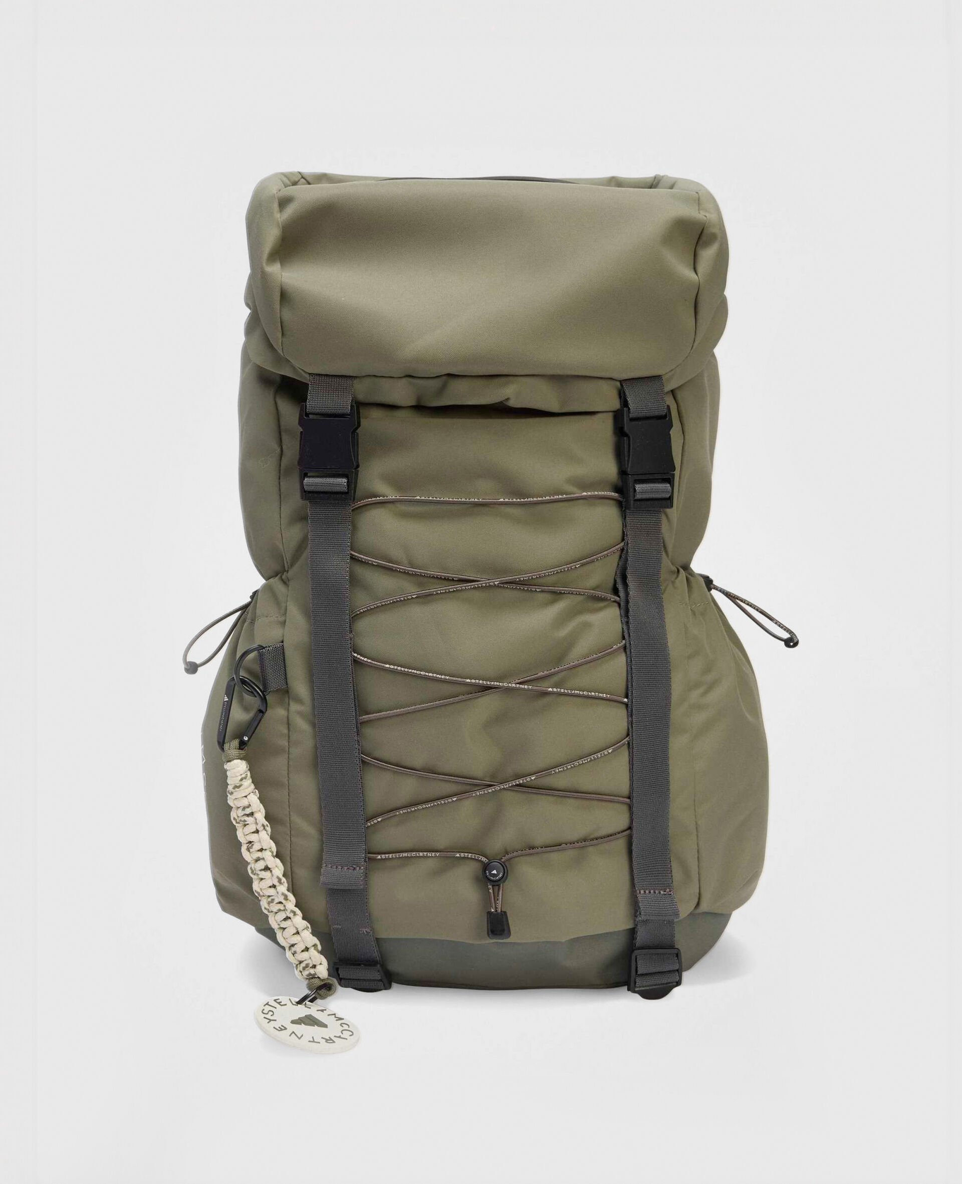 Logo Hiking Backpack-Green-medium