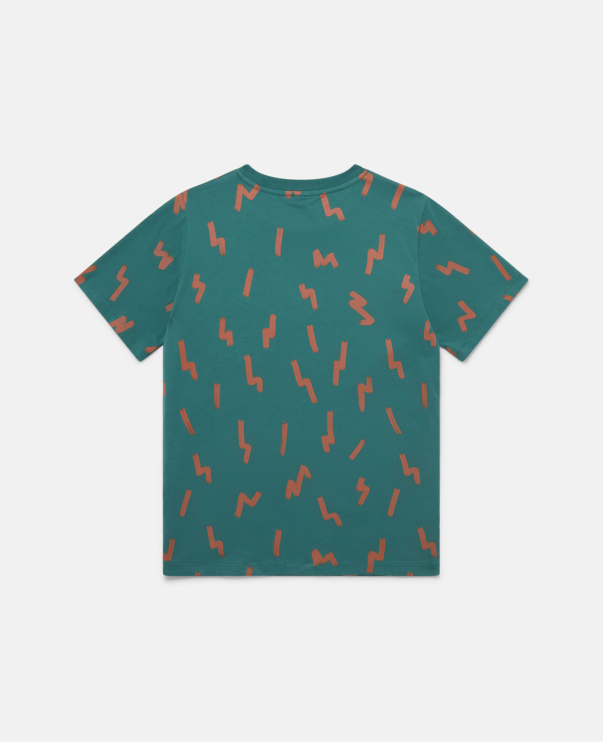 Lightning Strike Bear Pocket T-Shirt-Green-large image number 2