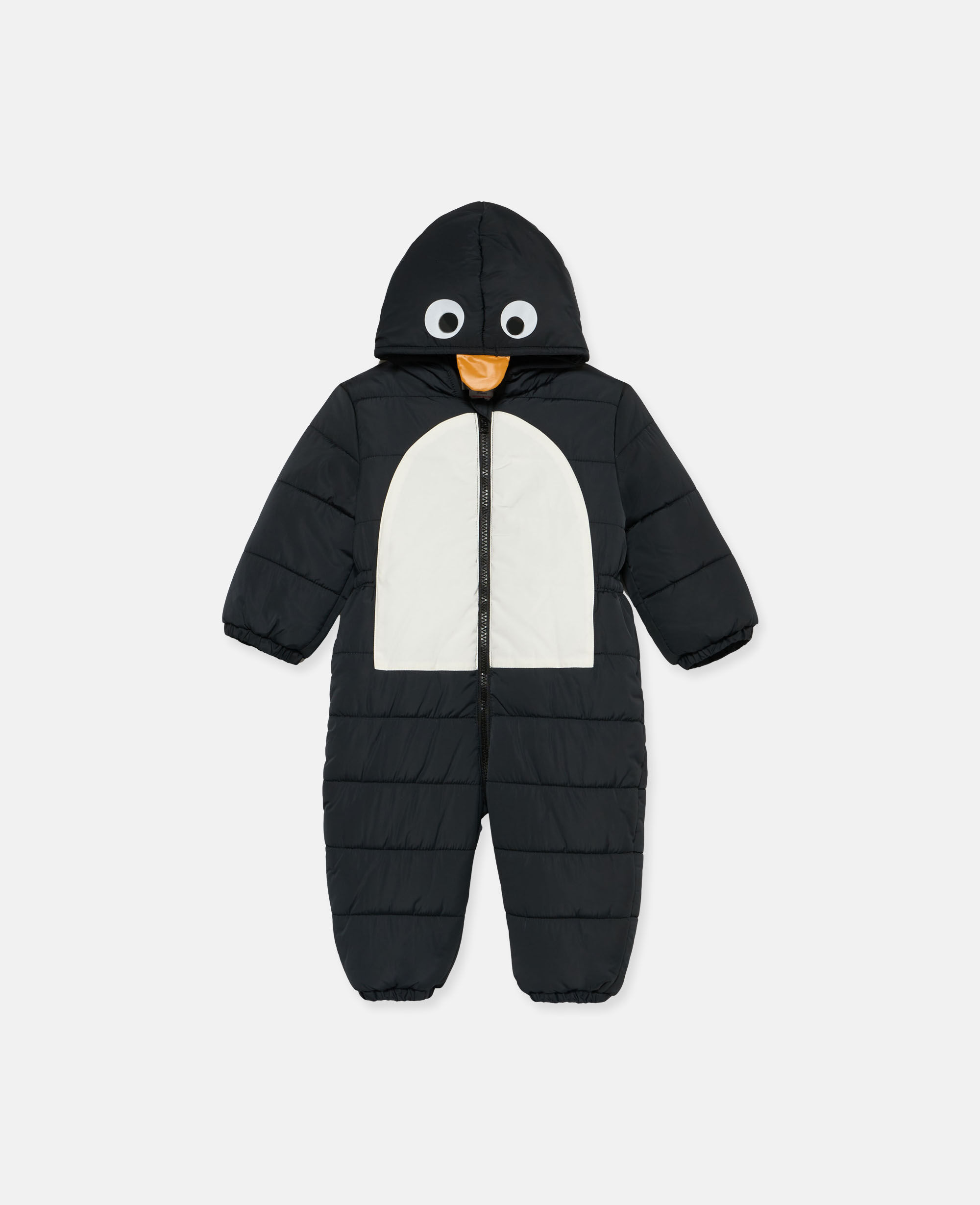 Women Black Penguin Padded Snowsuit Stella McCartney AE
