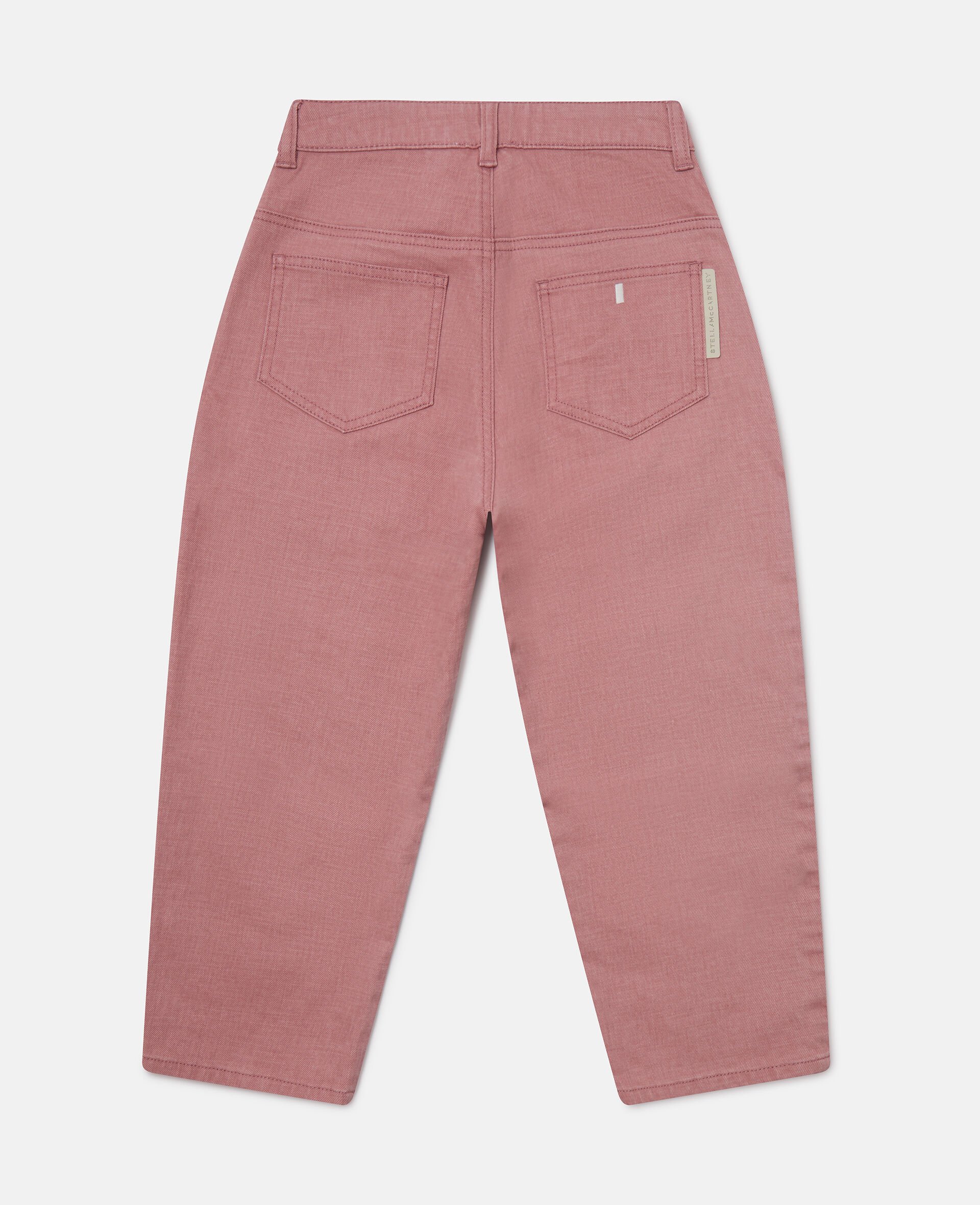 Dove Embroidered Denim Jeans-Pink-large Dove Embroidered Denim Jeans-Pink-large image number 3