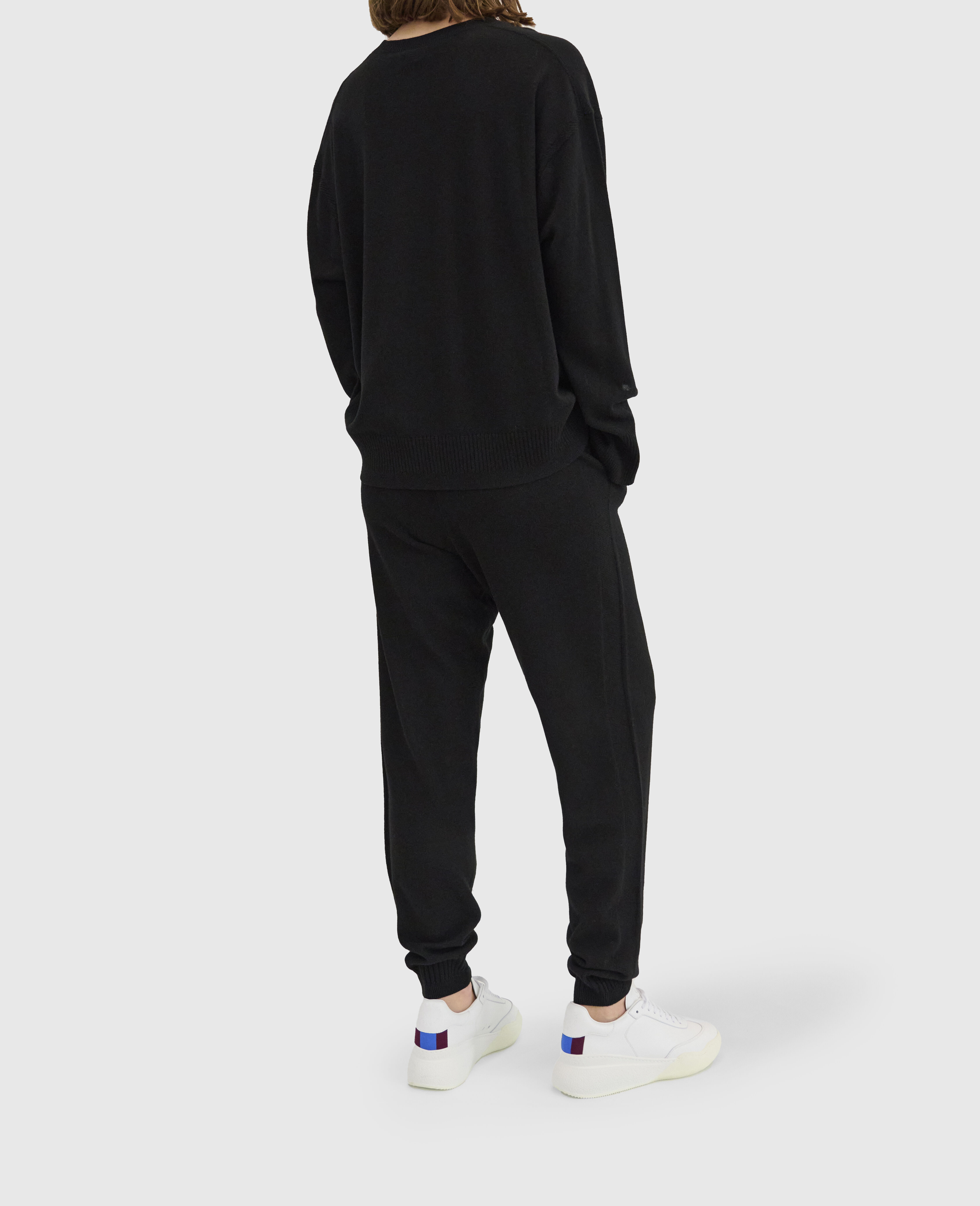 Women ブラック ミッドライズ テーパード ジョガーパンツ | Stella McCartney JP