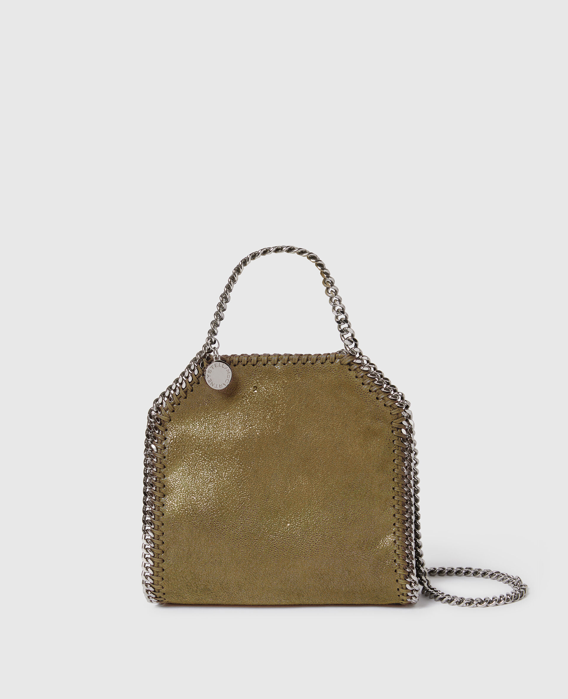 Falabella Tiny Tote Bag-Green-medium