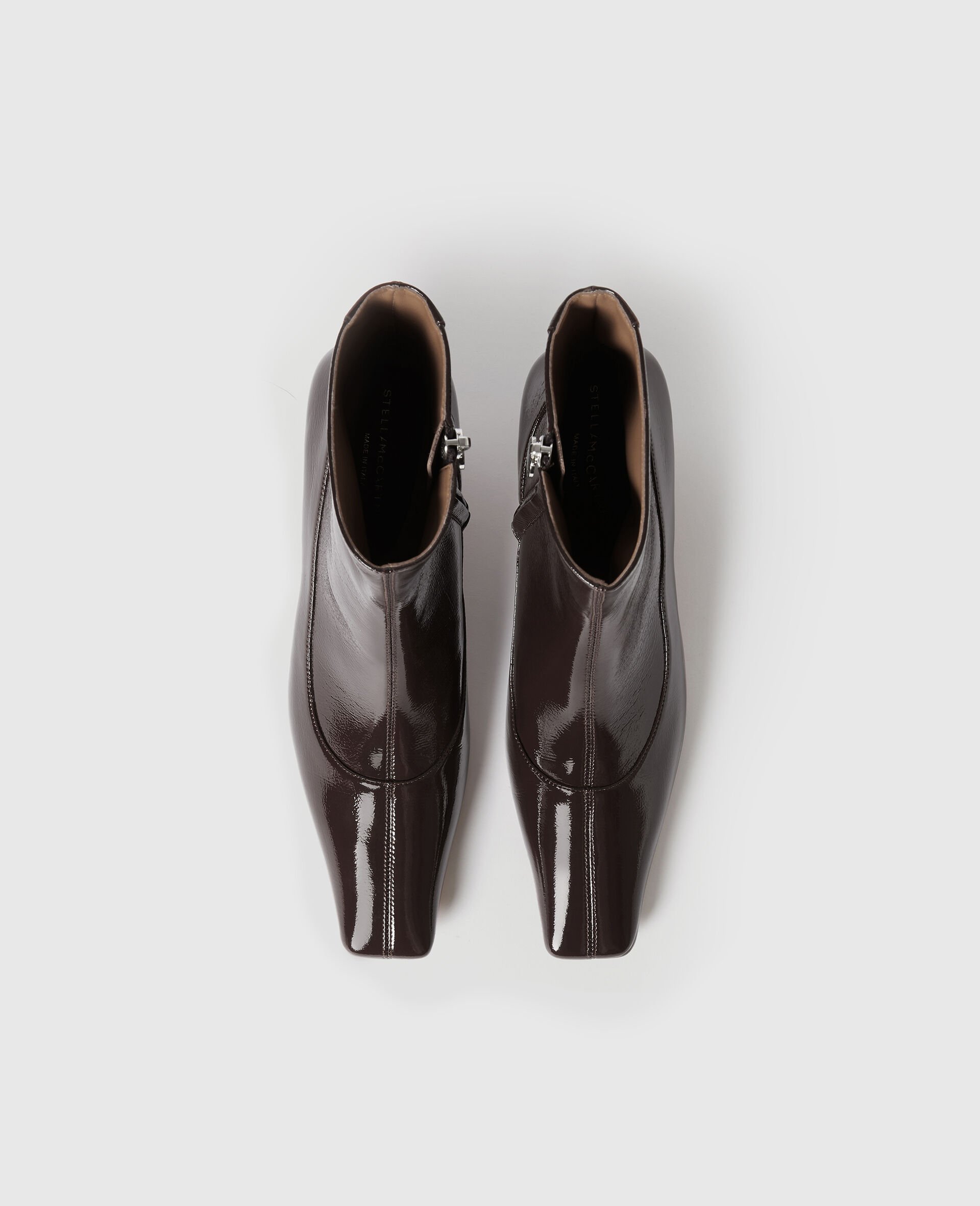 Stella Spur  Heeled Ankle Boots-Brown-large image number 3