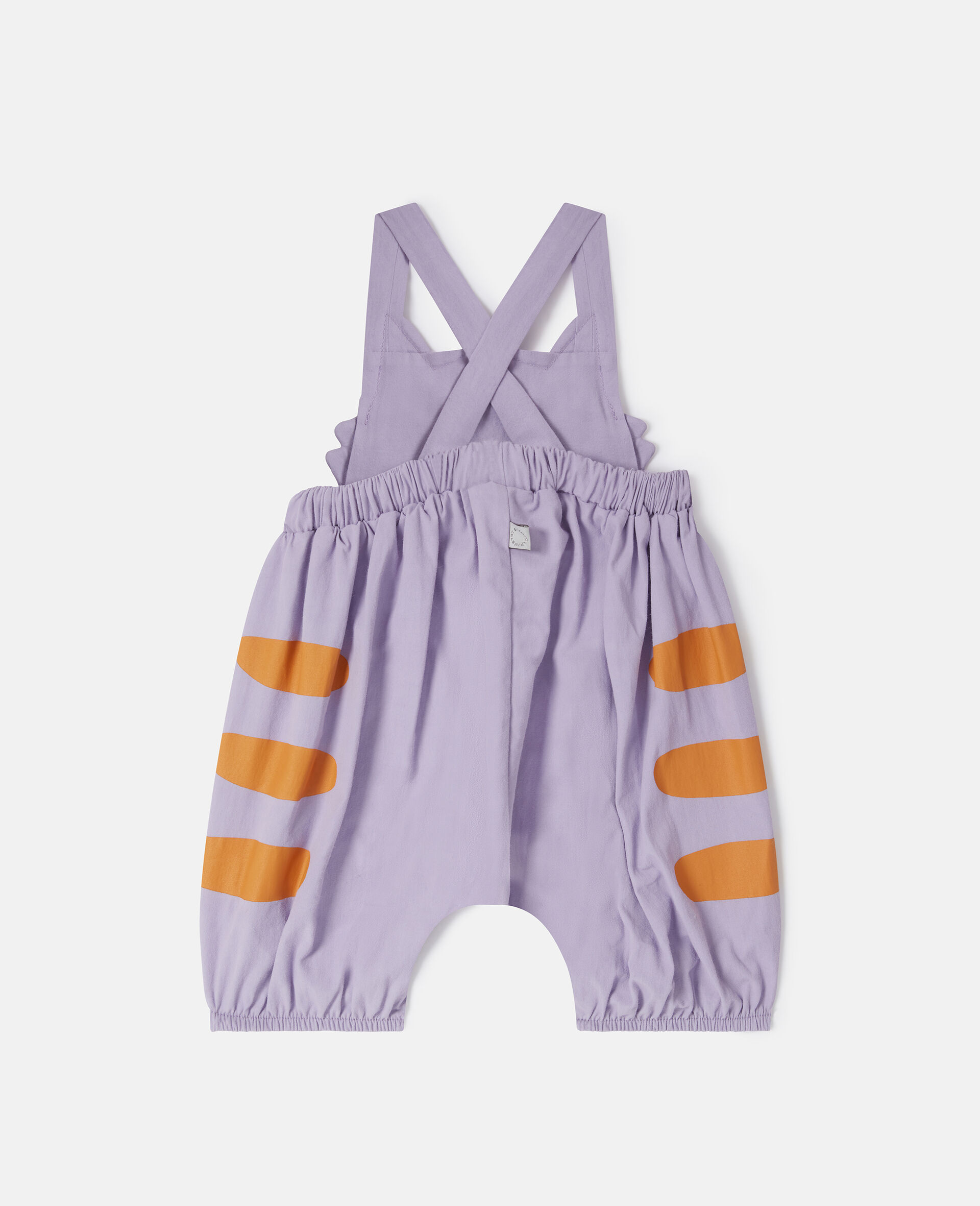 Cat Graphic Dungarees-Purple-large image number 2
