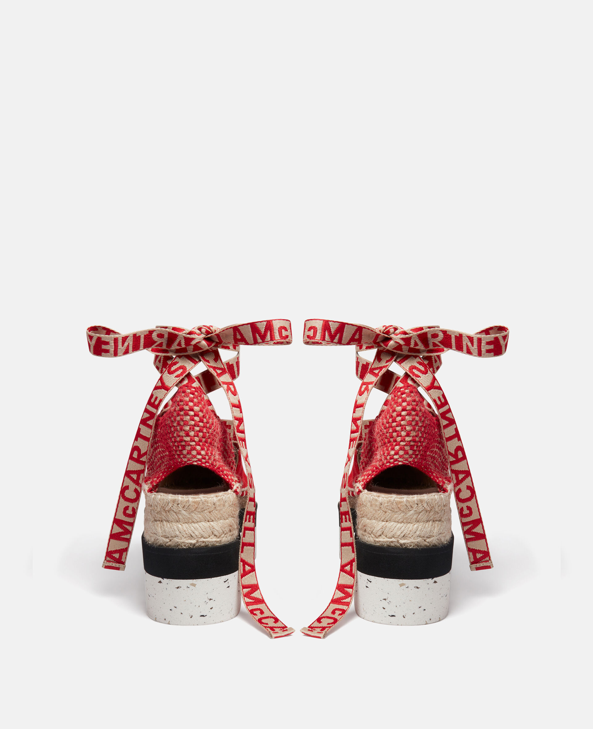 Gaia Platform Espadrilles-Black-large image number 2