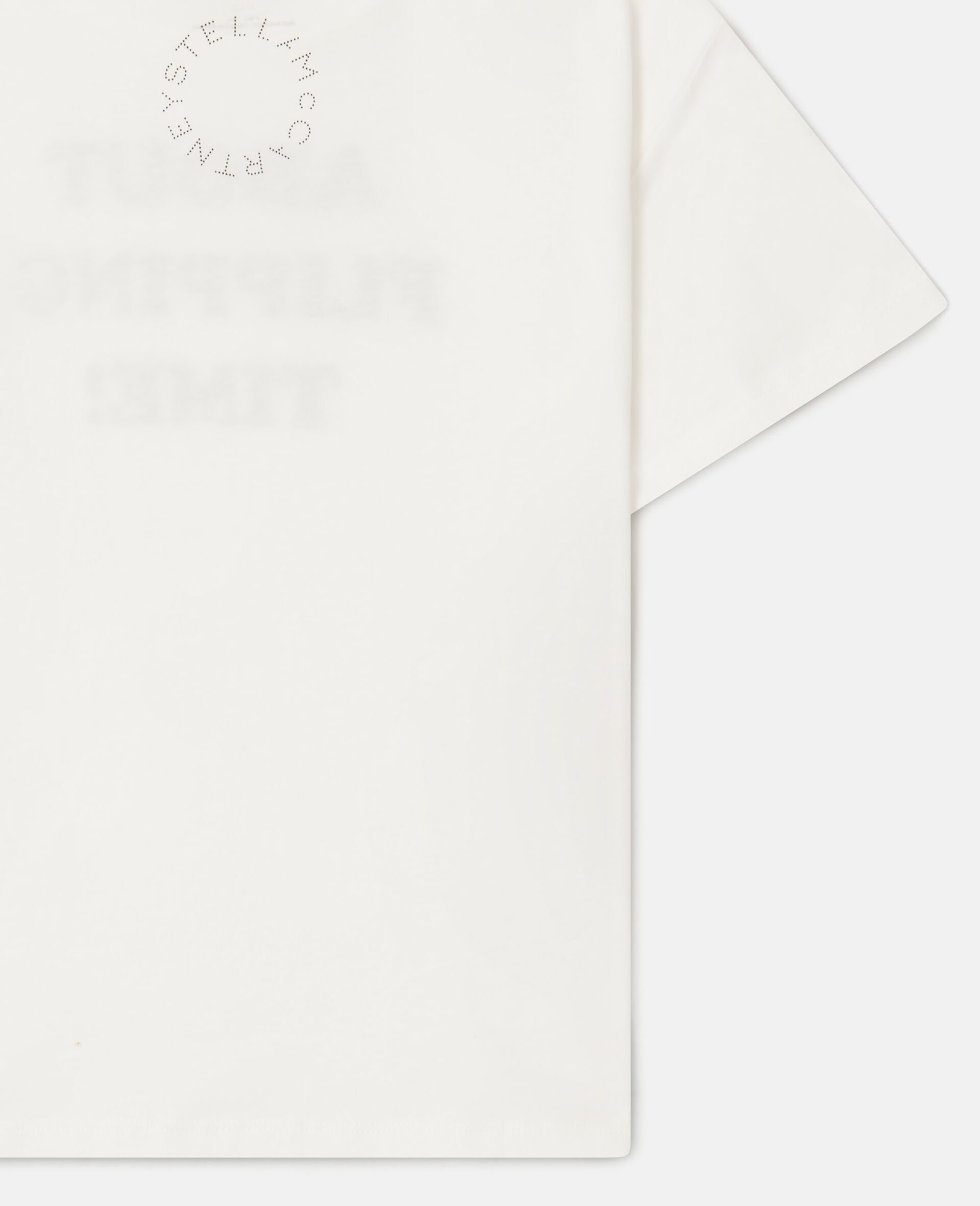 Slogan Graphic T-Shirt -White-large image number 3