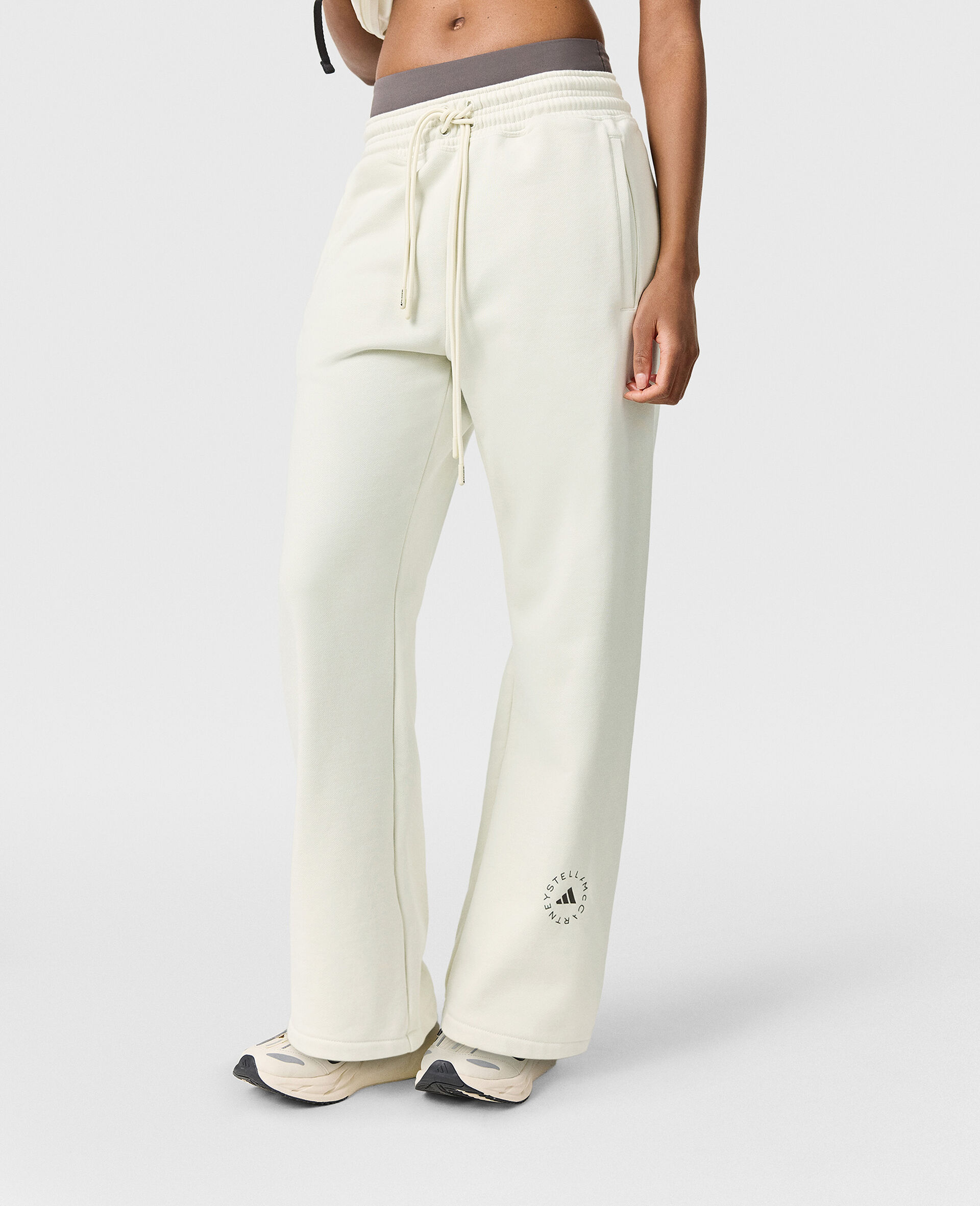 Logo Straight-Leg Joggers-Beige-large Logo Straight-Leg Joggers-Beige-large image number 4