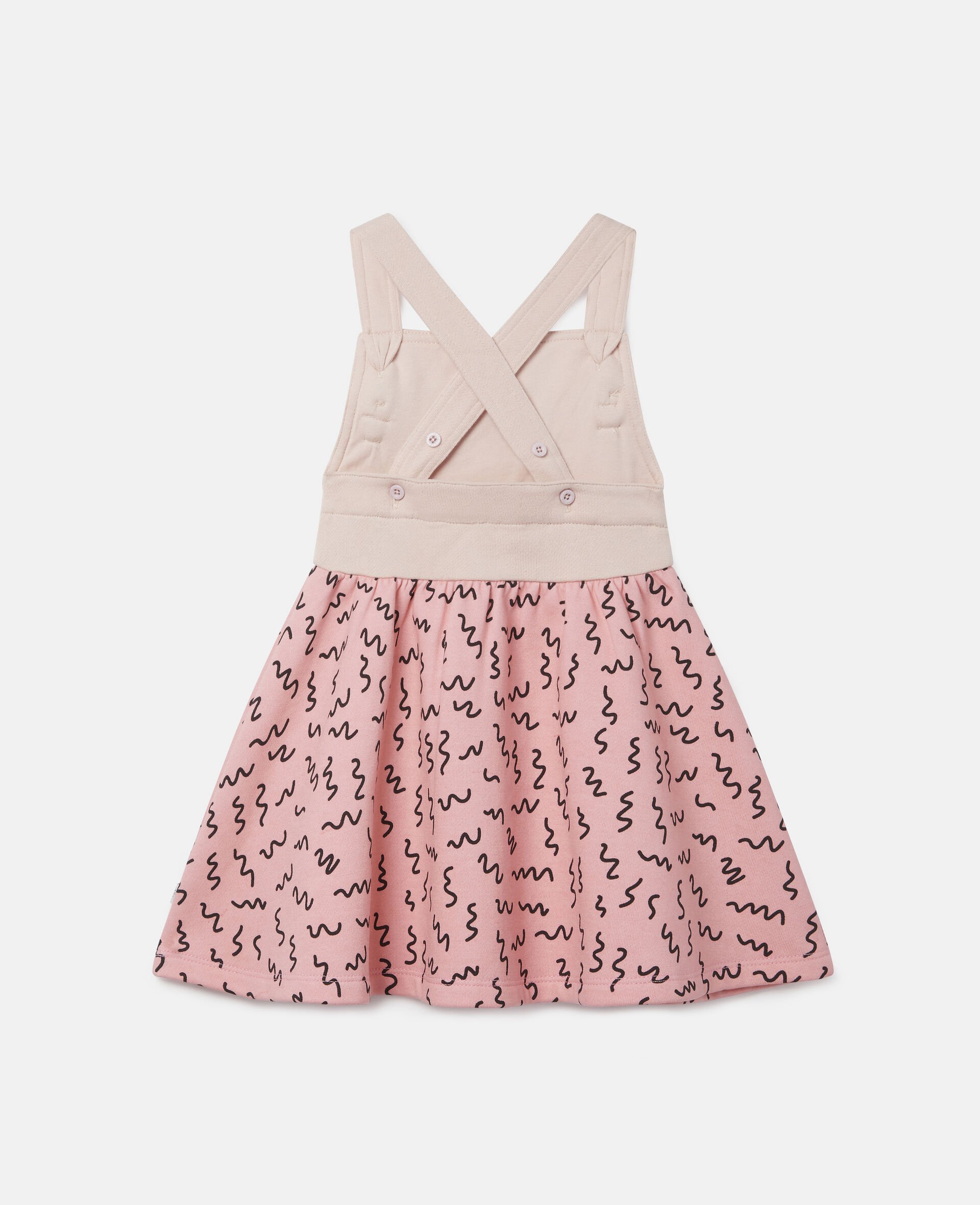 Doodle Poodle Fleece Dress-Pink-large image number 3