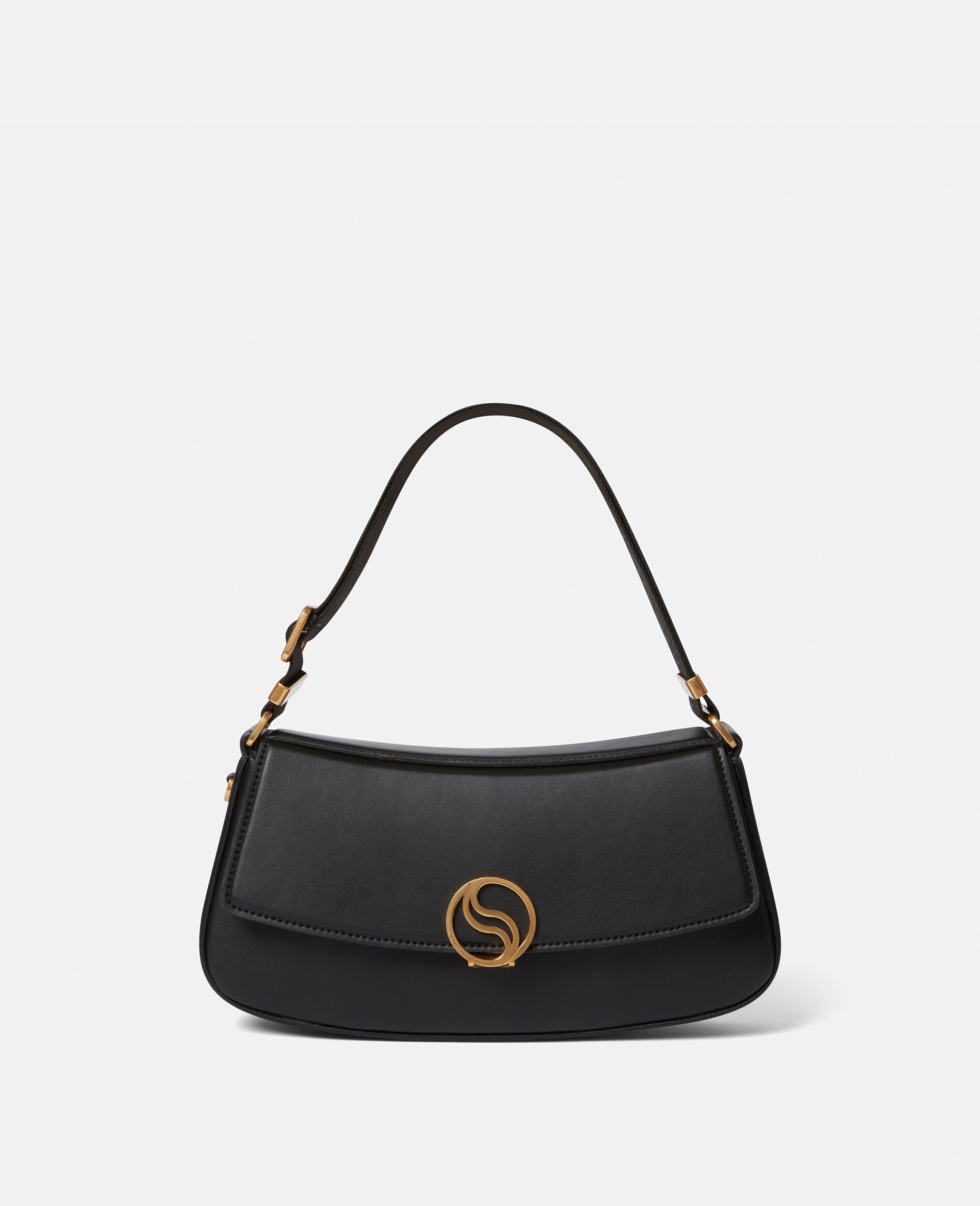 S-Wave Shoulder Bag-Black-large image number 0
