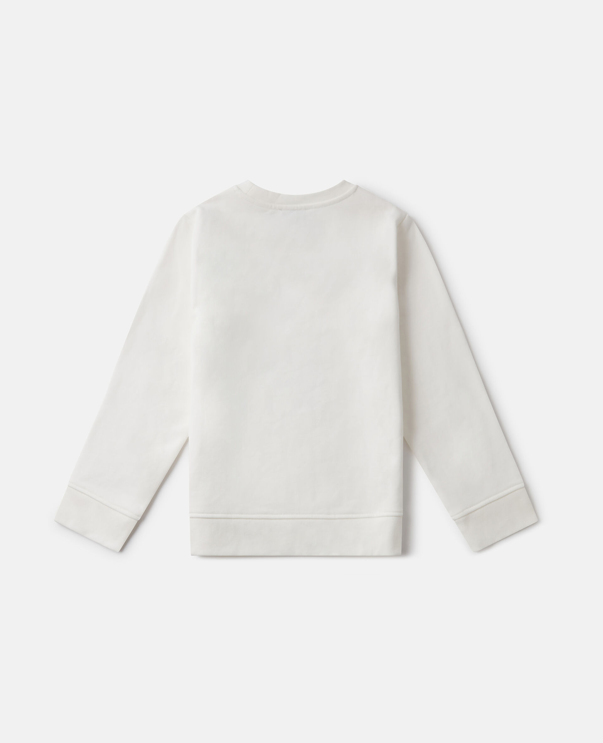 Earth Friends Graphic Crewneck Sweatshirt-White-large image number 2