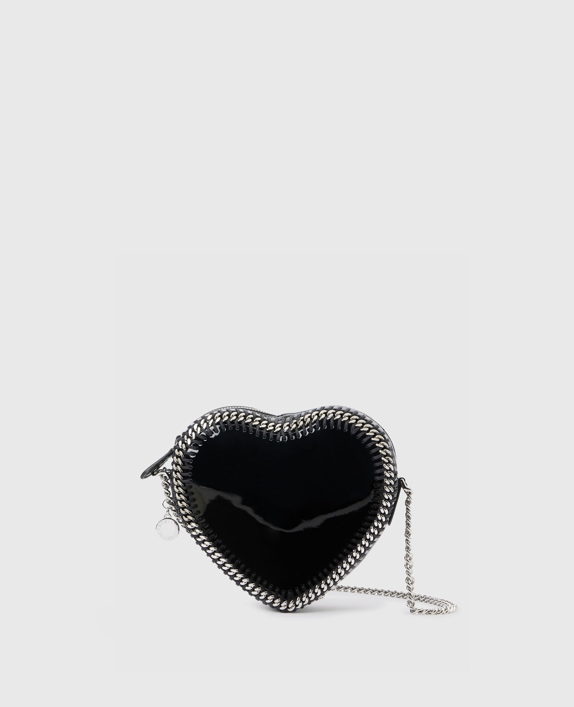 Falabella Heart Crossbody Bag-Black-medium
