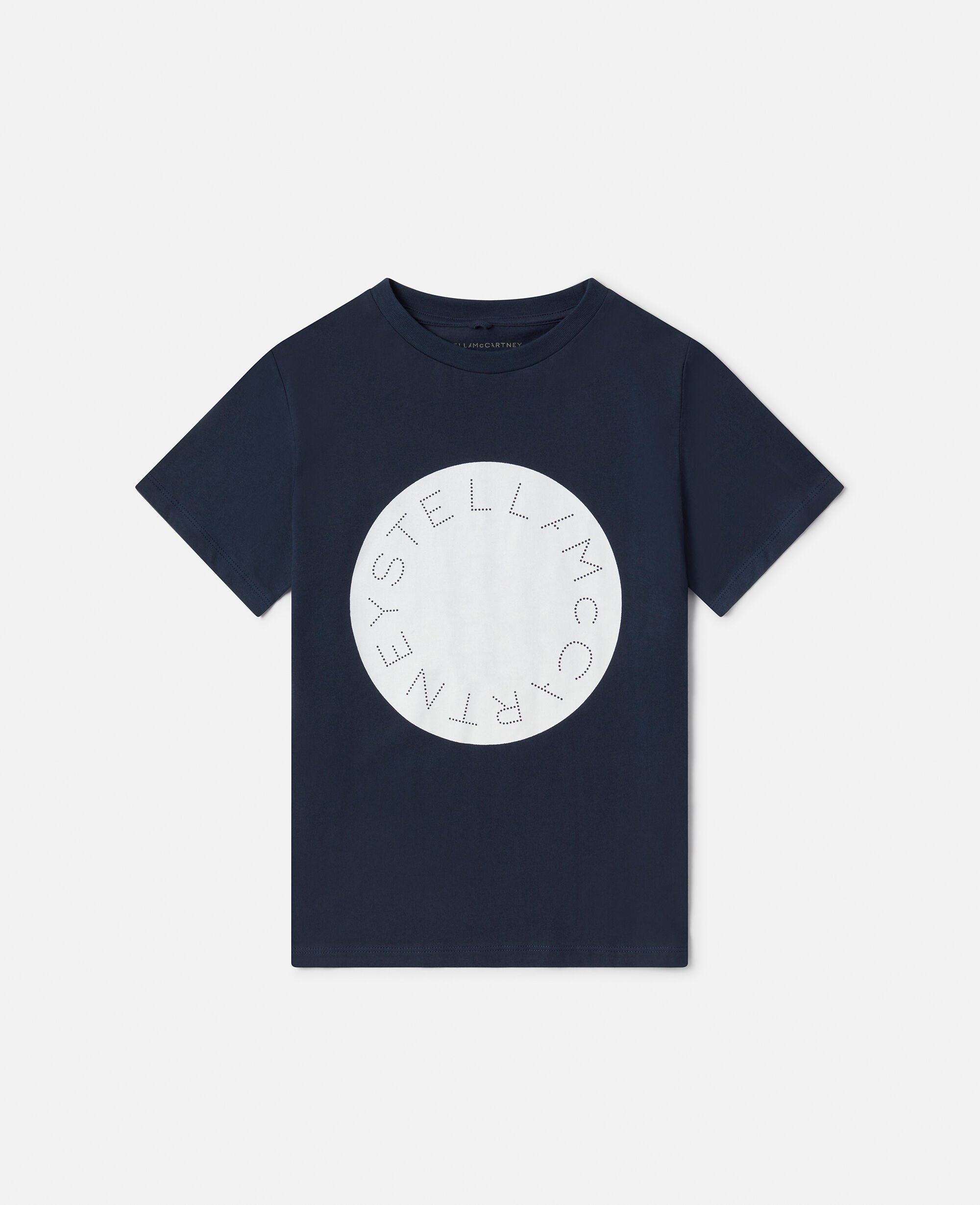 Kids Navy Stella Logo T Shirt Stella McCartney US