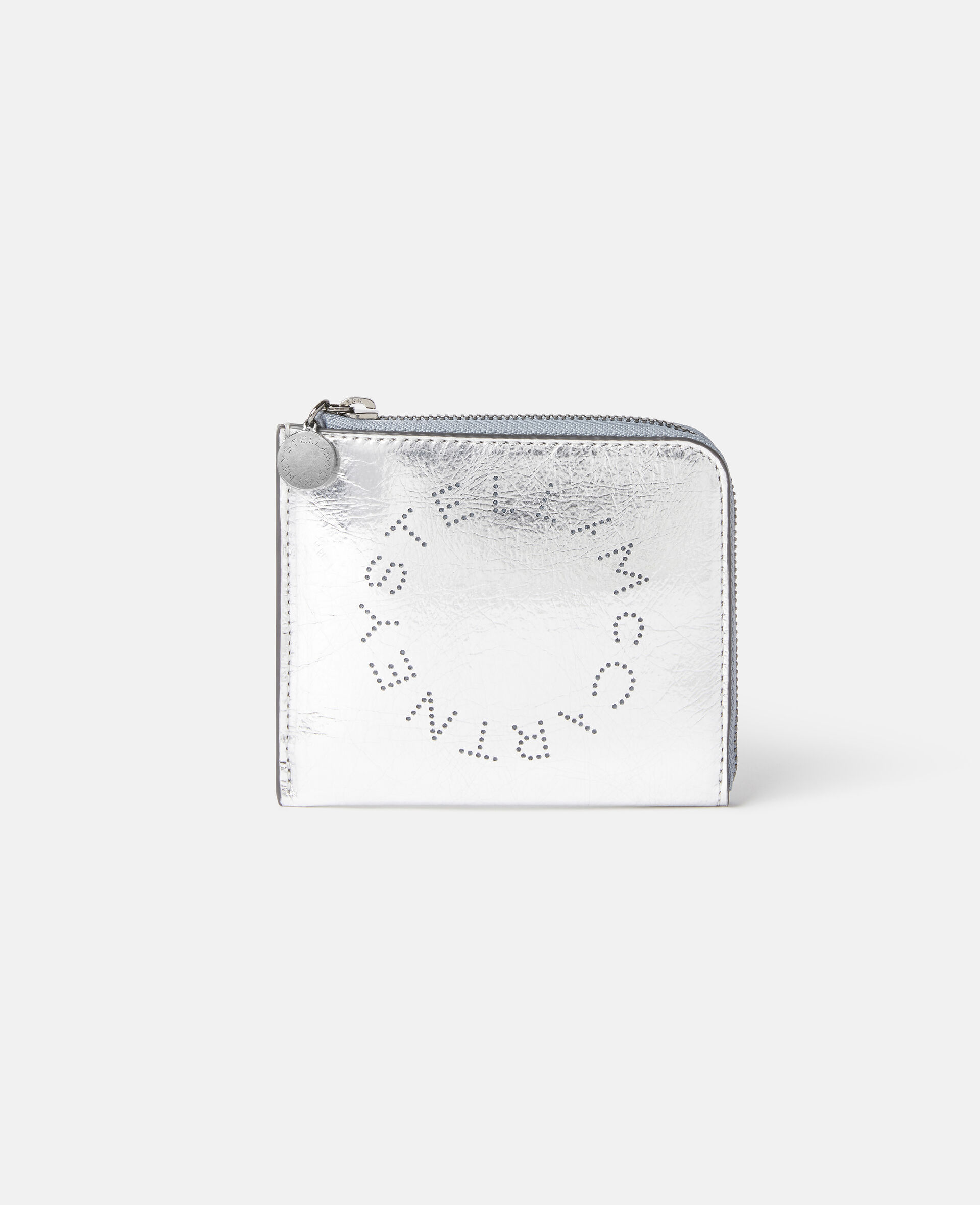 Logo Zip Cardholder-Grey-large image number 0