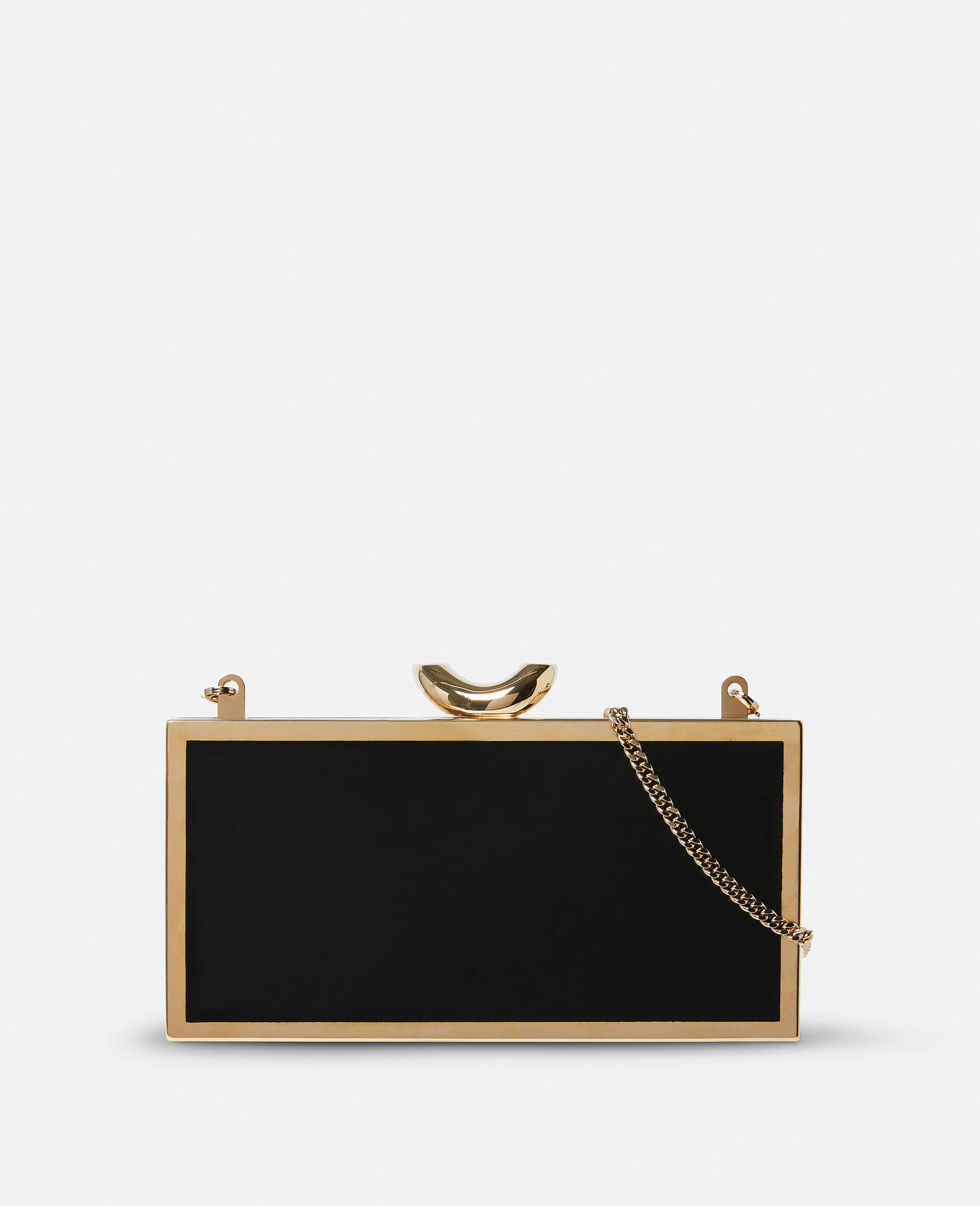 Frayme Box Clutch-Black-large image number 0