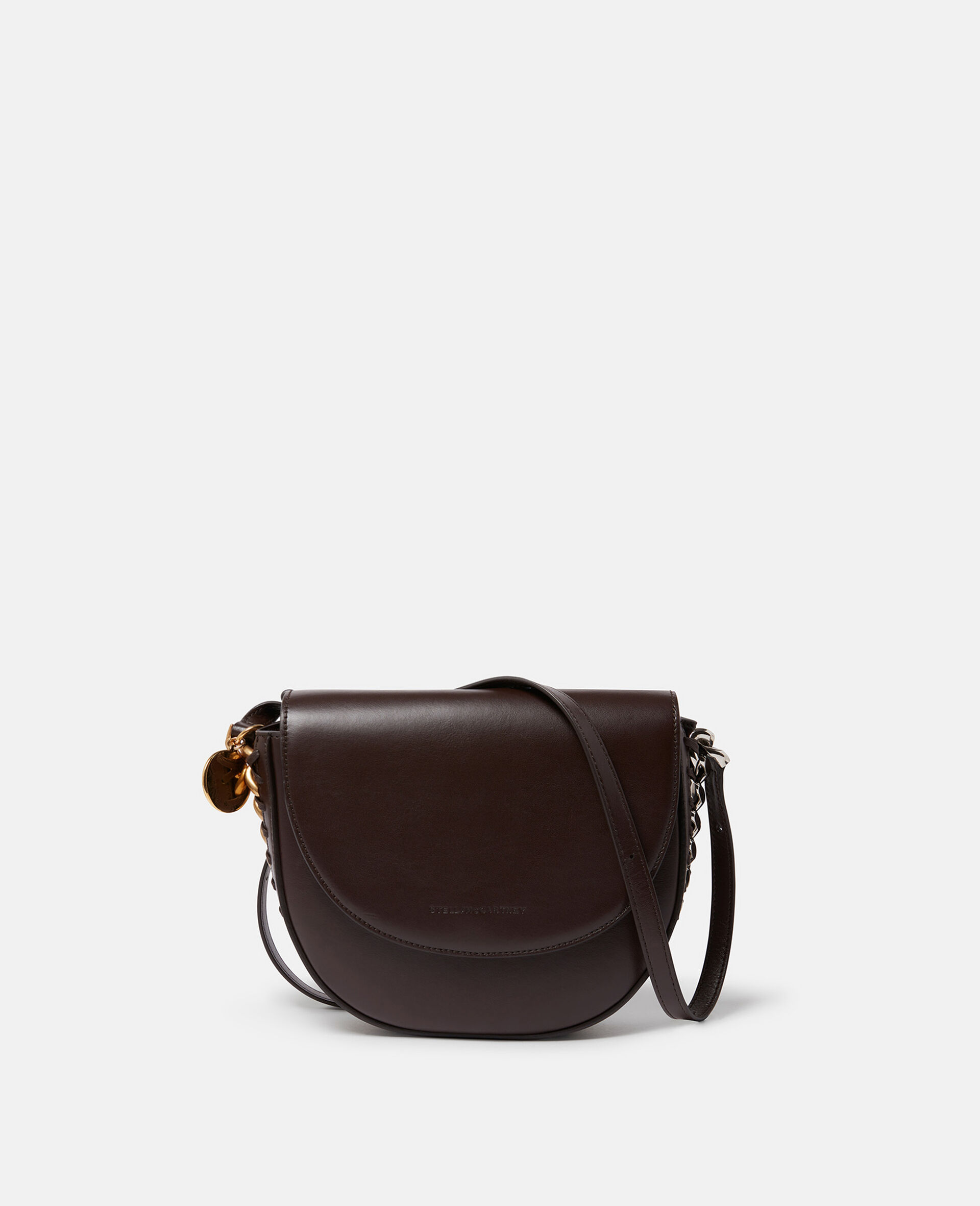 Frayme Medium Flap Shoulder Bag-Black-large image number 0