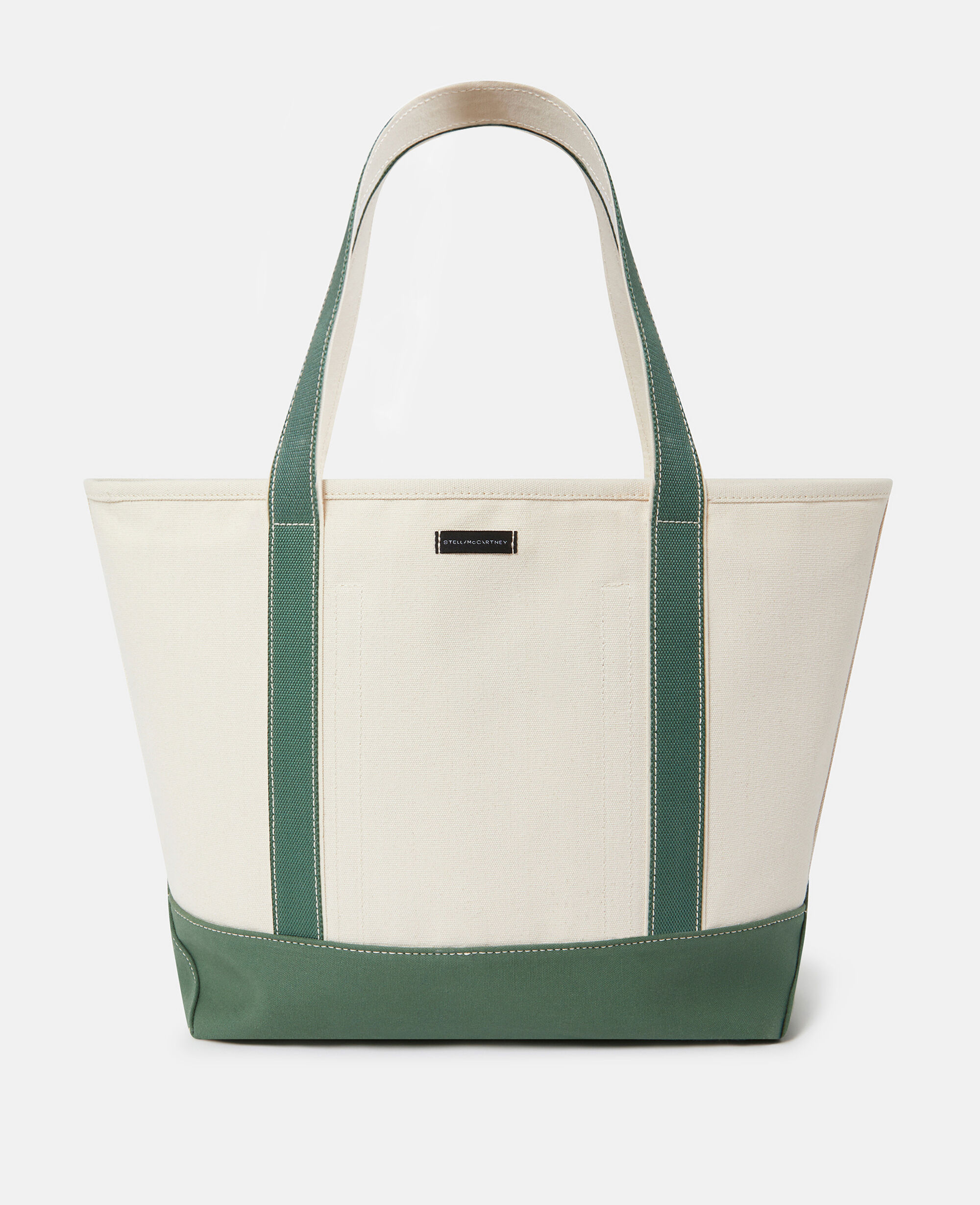 Women デューンベージュ/アマゾングリーン SOS刺繍ロゴ ラージ