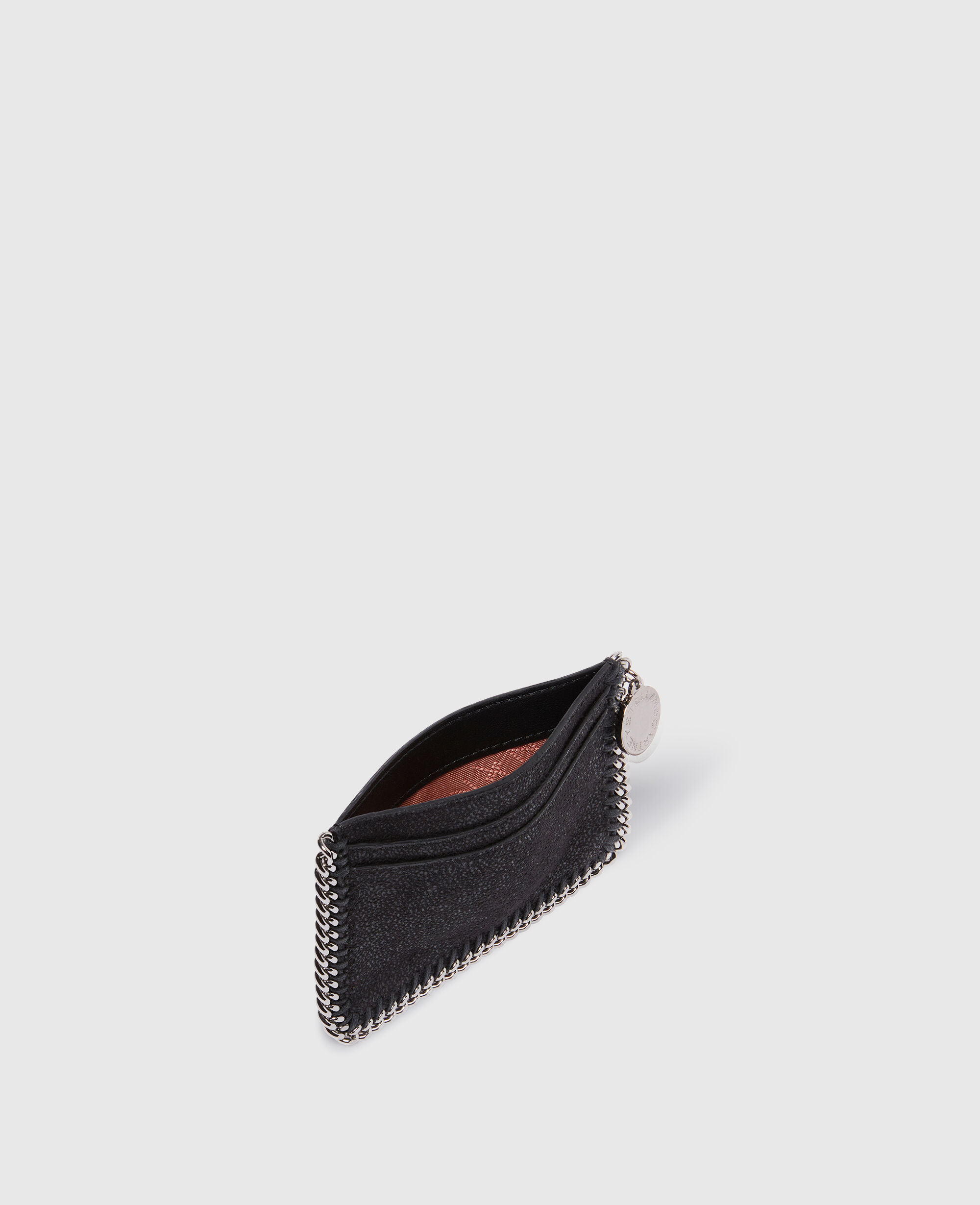Women ブラック ファラベラ ジップカードホルダー | Stella McCartney JP