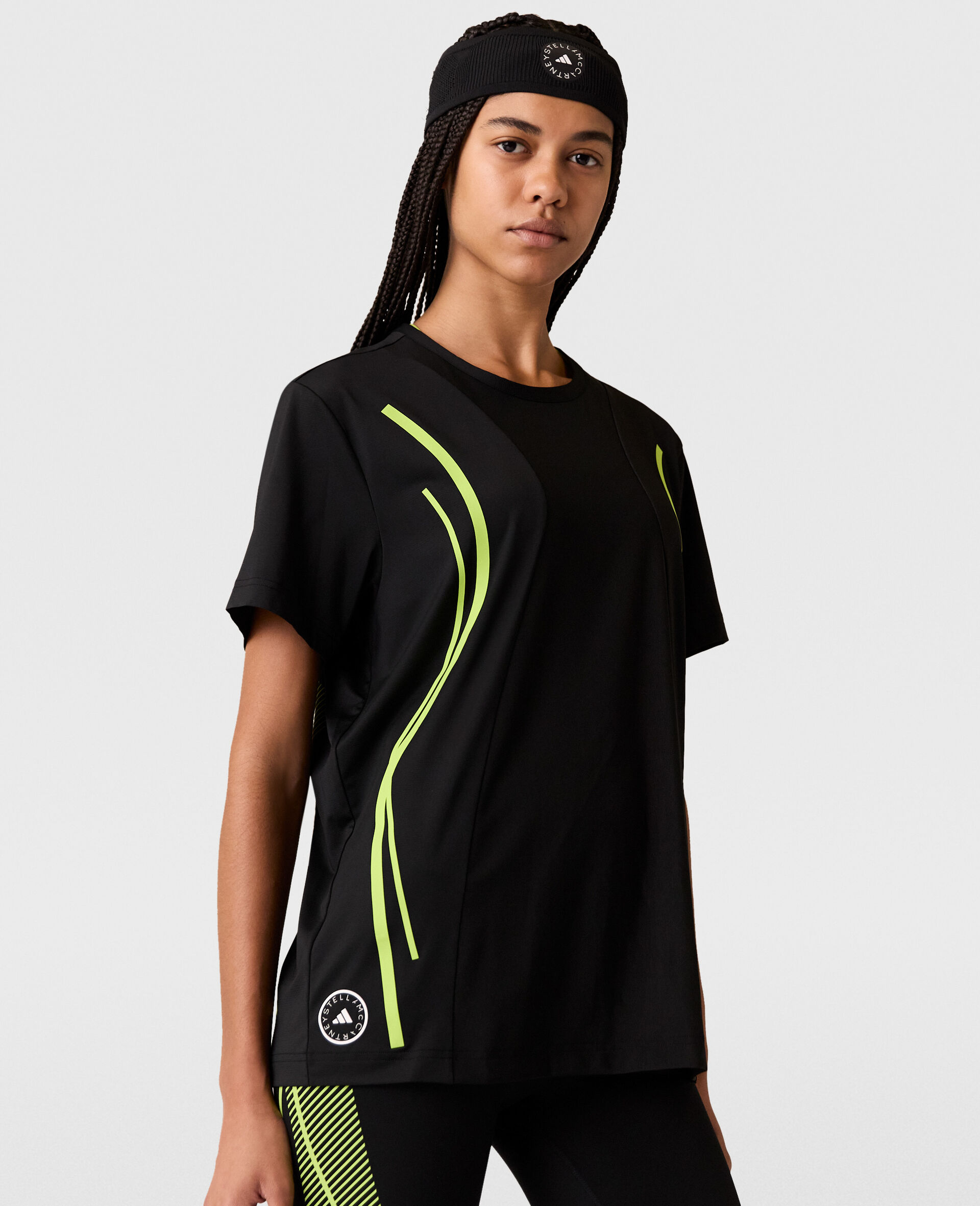 TruePace Running T-Shirt-Black-large image number 2