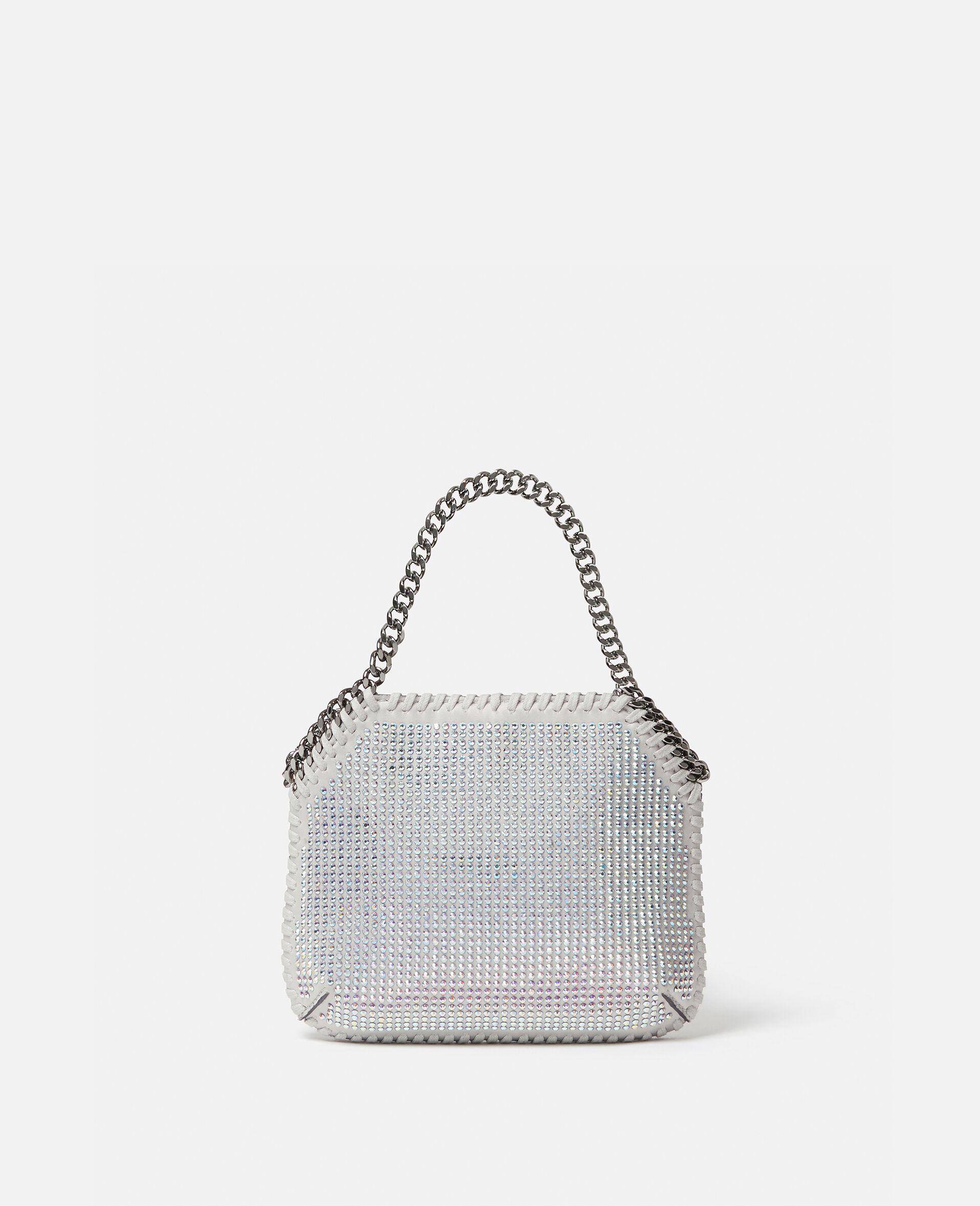Mini Falabella Shoulder Bag -Grey-large image number 2