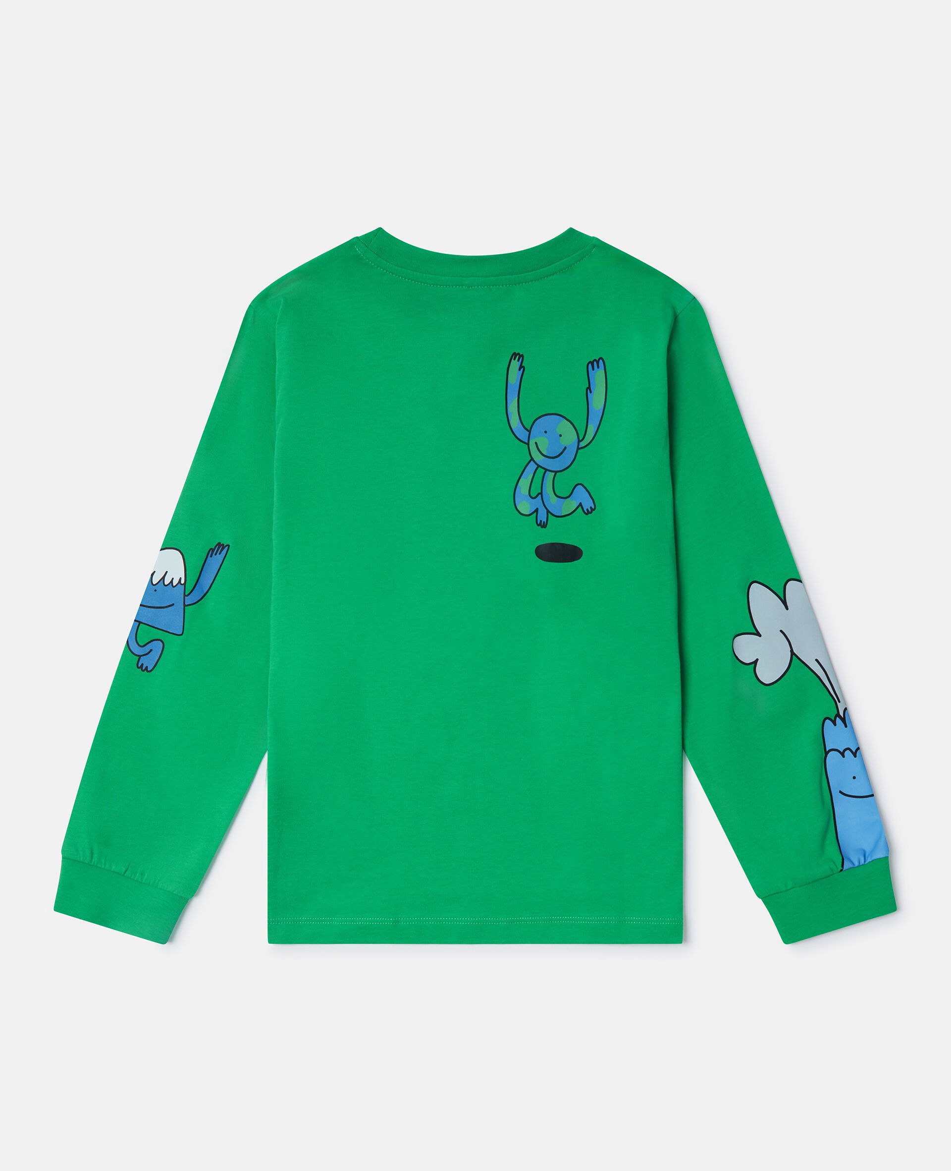 Earth Friends Graphic Long-Sleeve Top-Green-large Earth Friends Graphic Long-Sleeve Top-Green-large image number 2
