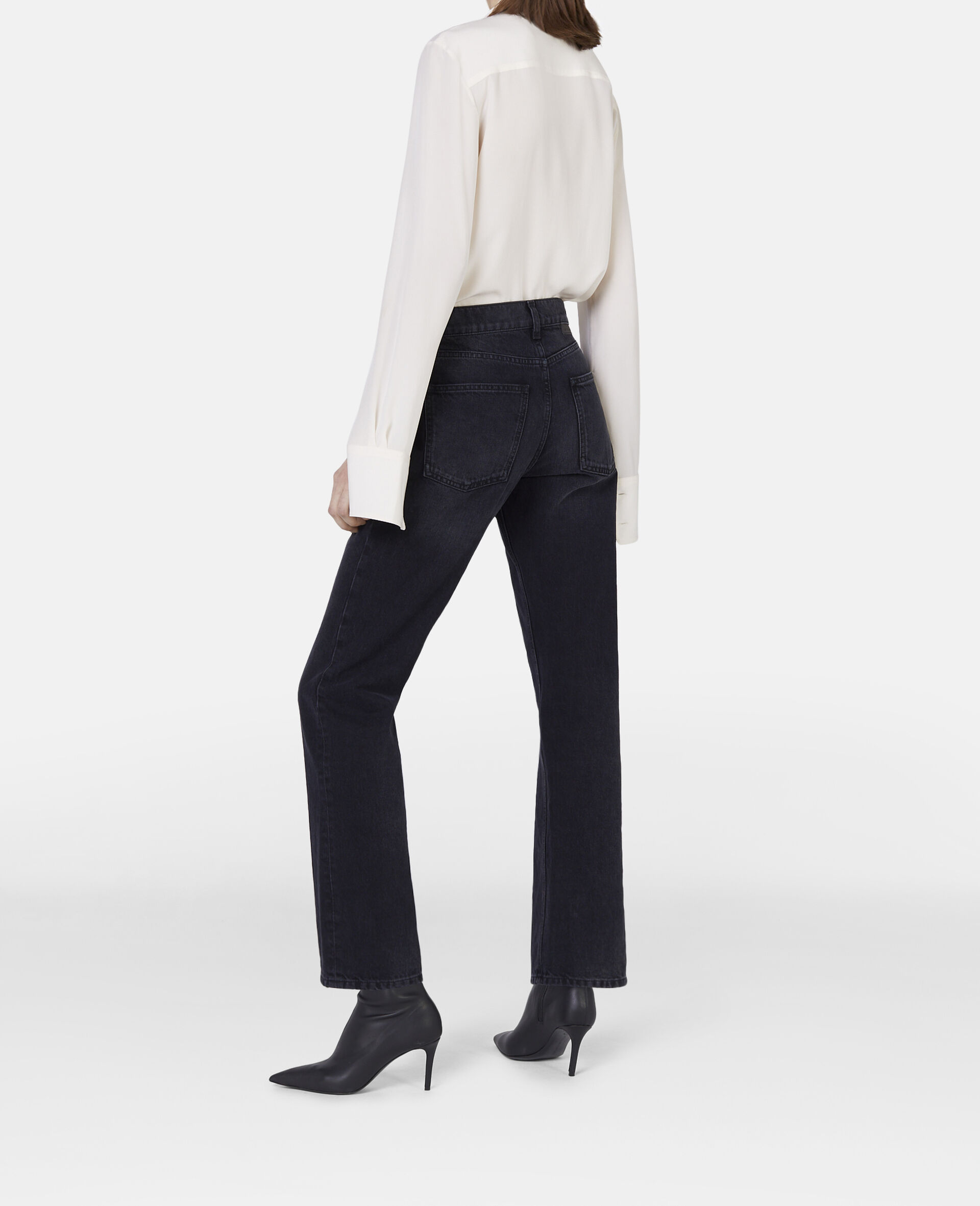 Falabella Jeans mit schmalem Bein-Schwarz-large image number 2