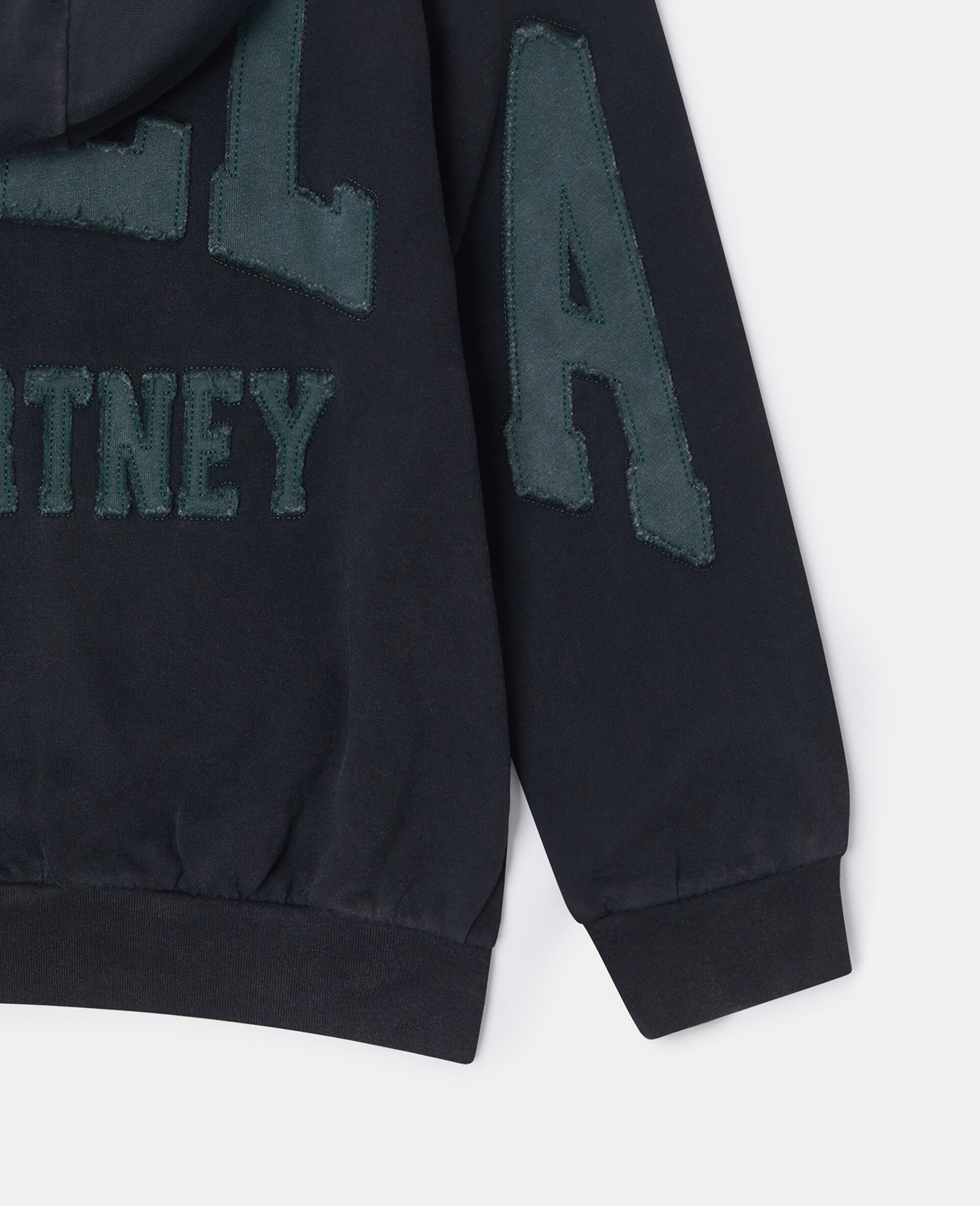 Hoodie mit Rei&szlig;verschluss-Schwarz-large image number 3