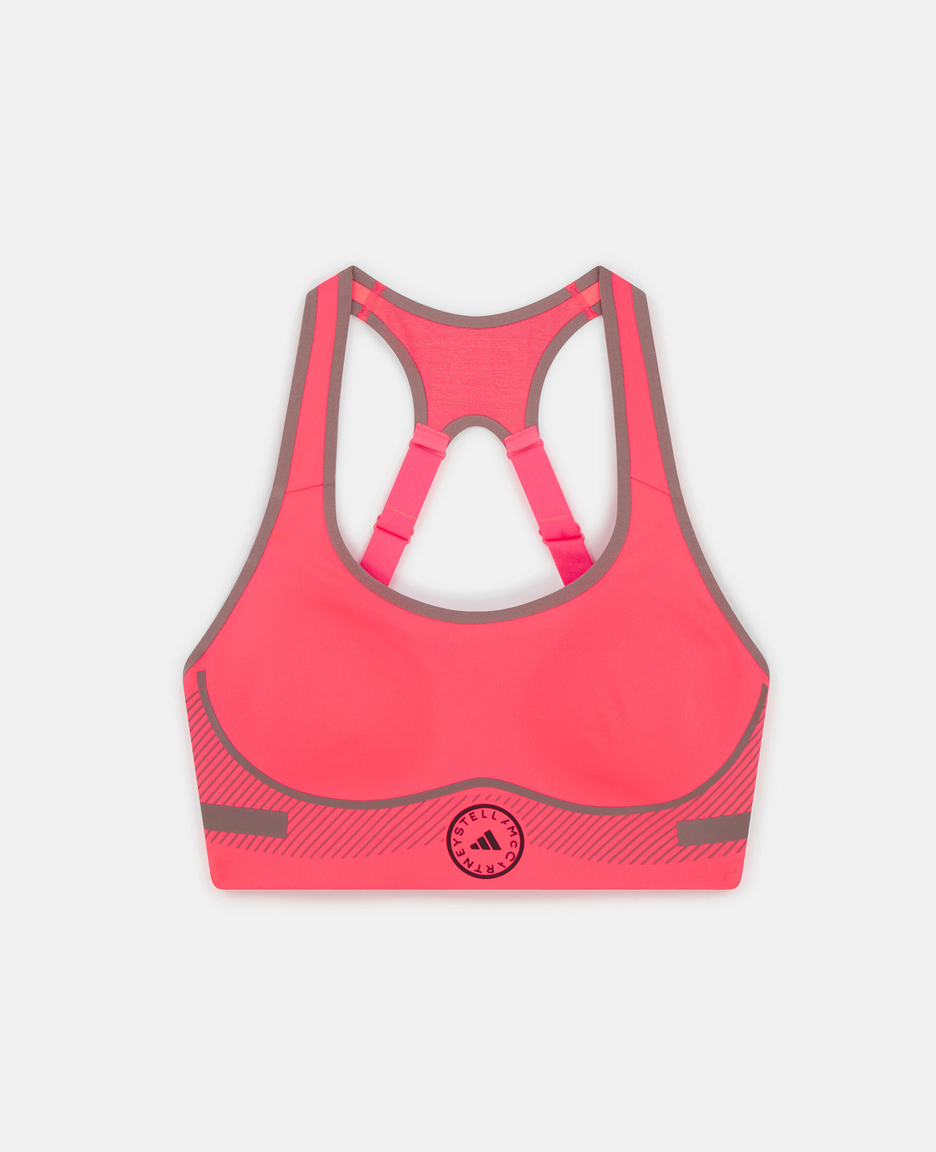 TruePace High Impact Sports Bra-Pink-large image number 0