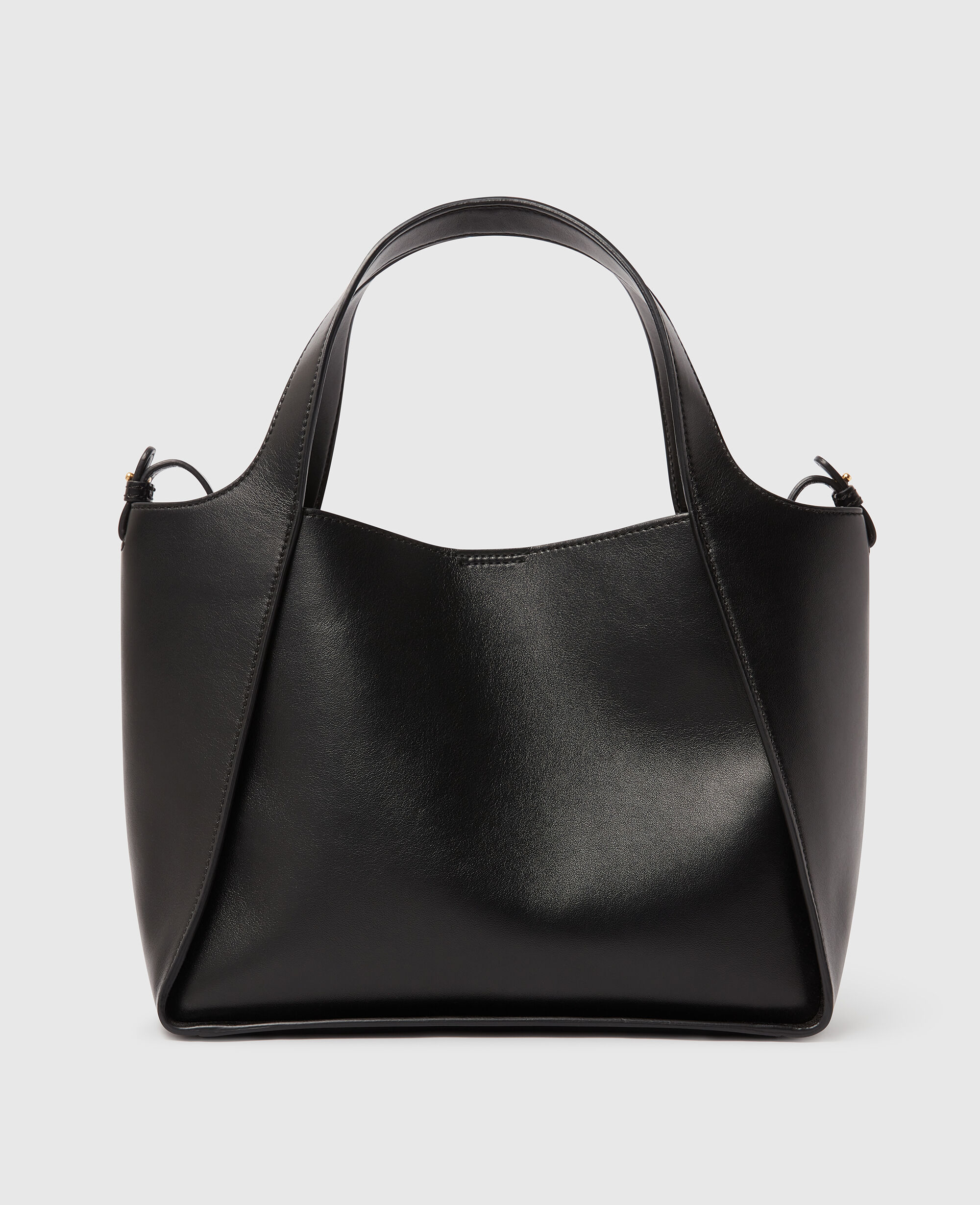 Women Black Logo Crossbody Tote Bag | Stella McCartney US