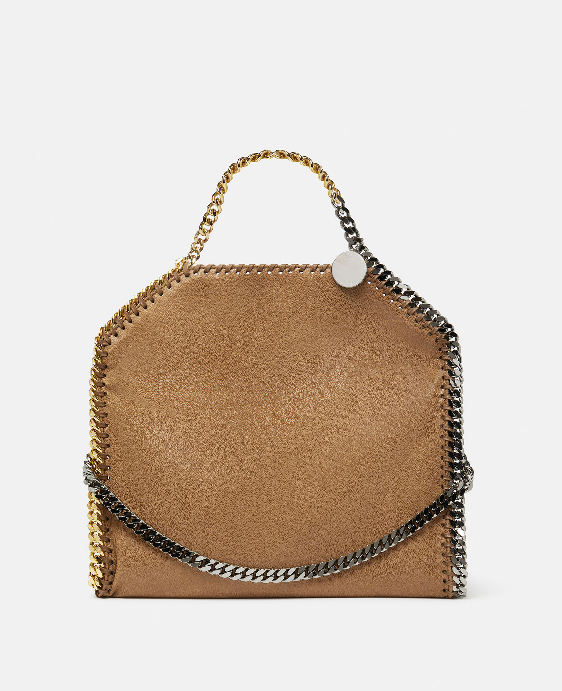Falabella Fold-Over Tote Bag-Brown-large image number 0