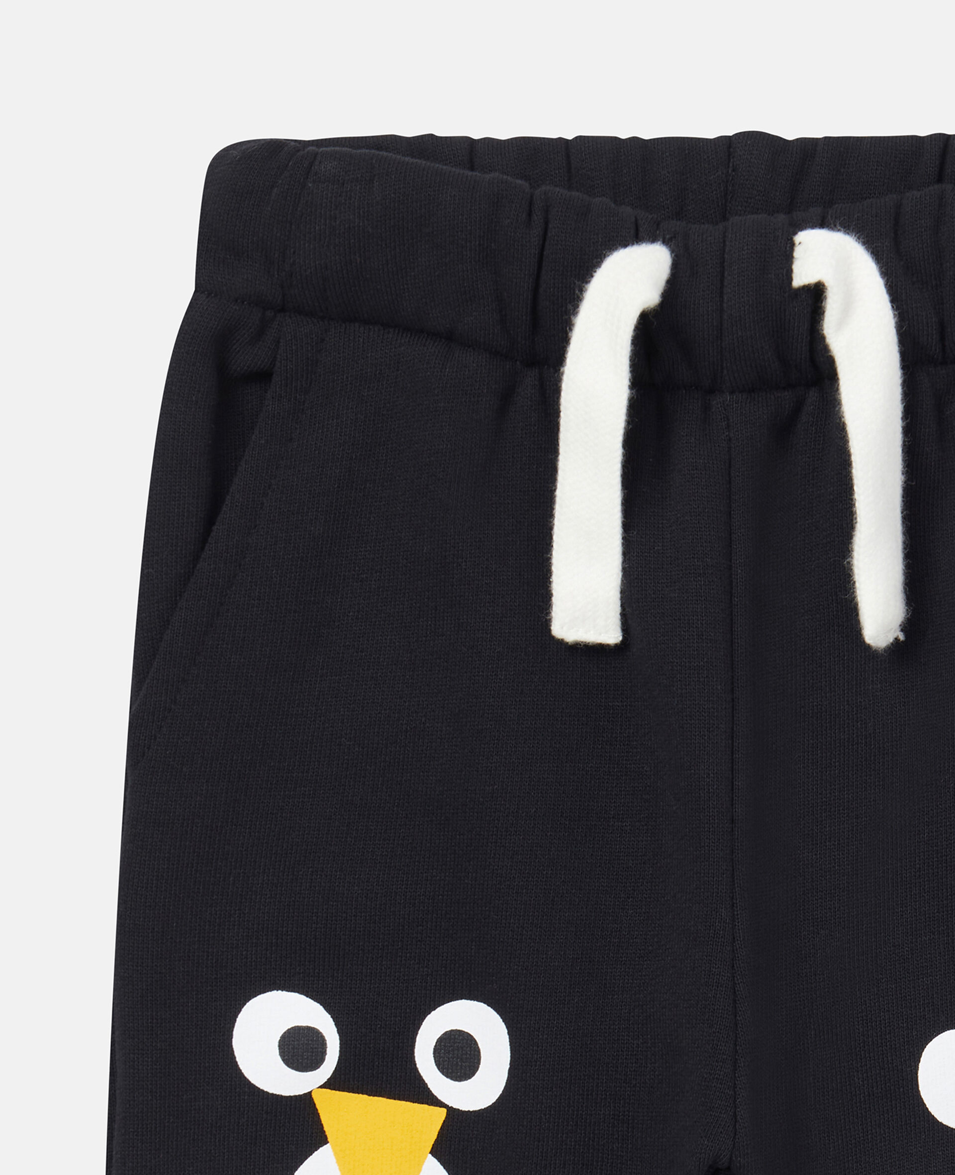Jogginghose mit Pinguin-Motiv-Schwarz-large image number 1