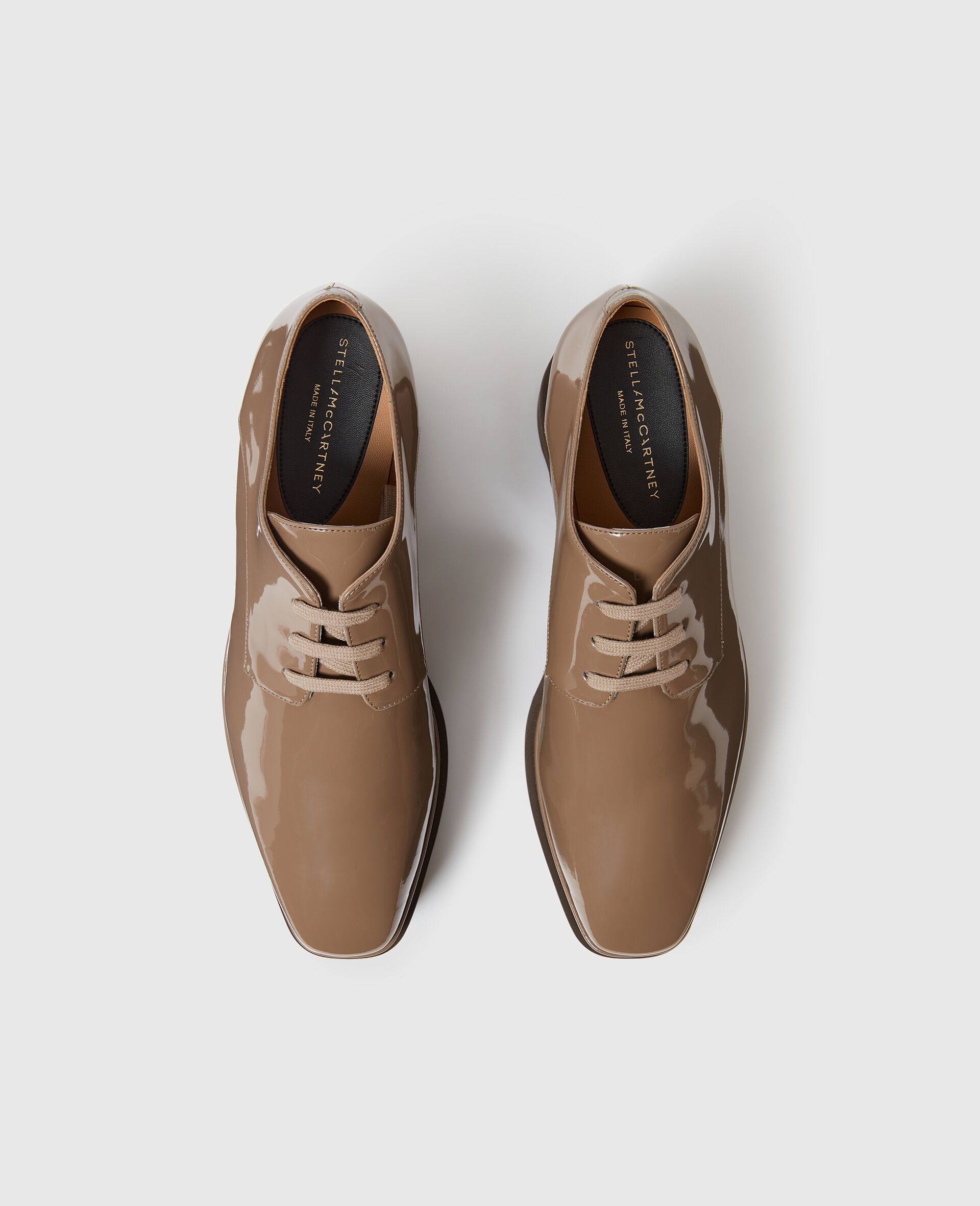 Chaussures a plateforme monochromes Elyse en edition limitee-Marron-large image number 3