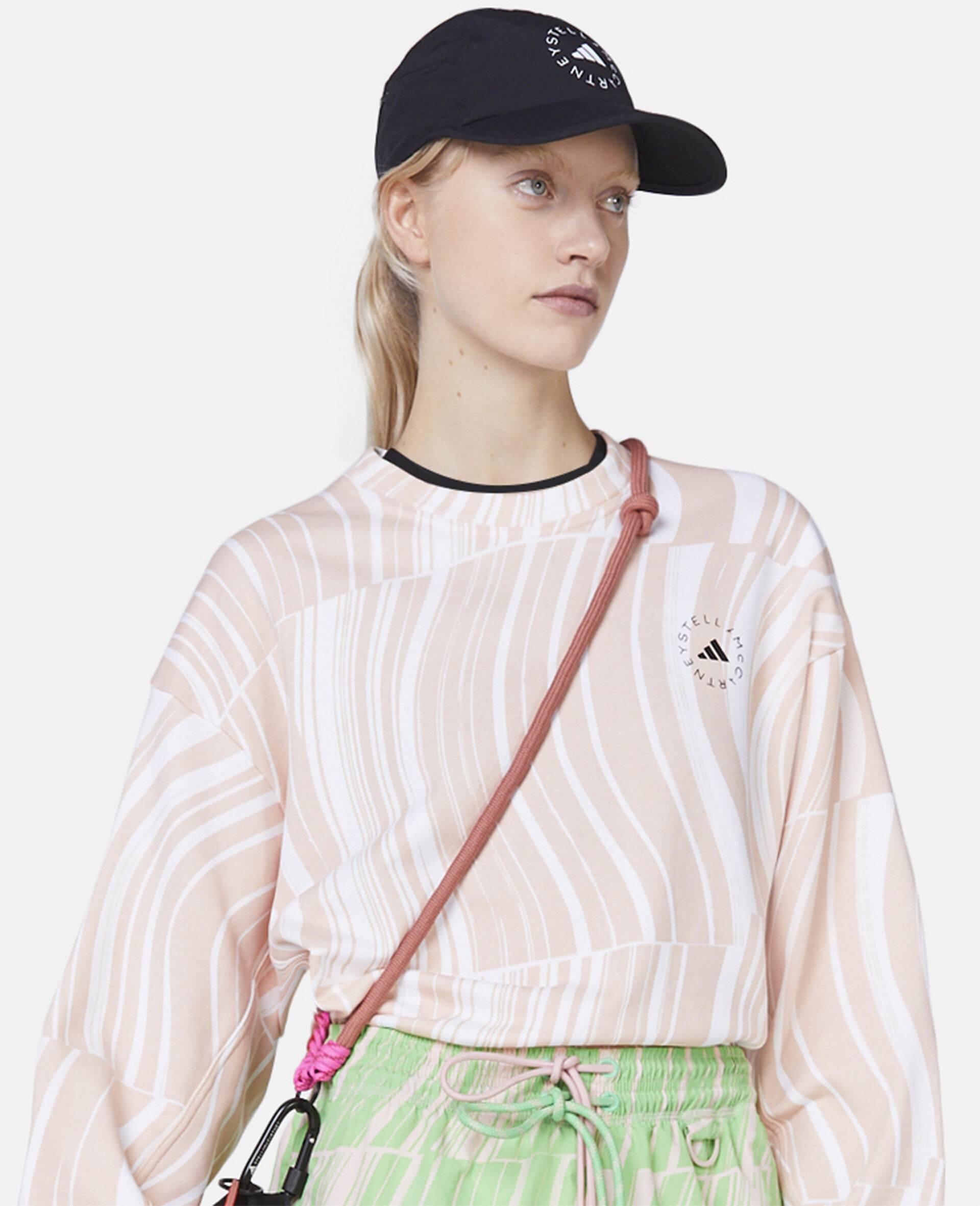 TrueCasuals Hover Float Print Sweatshirt-Pink-large image number 3