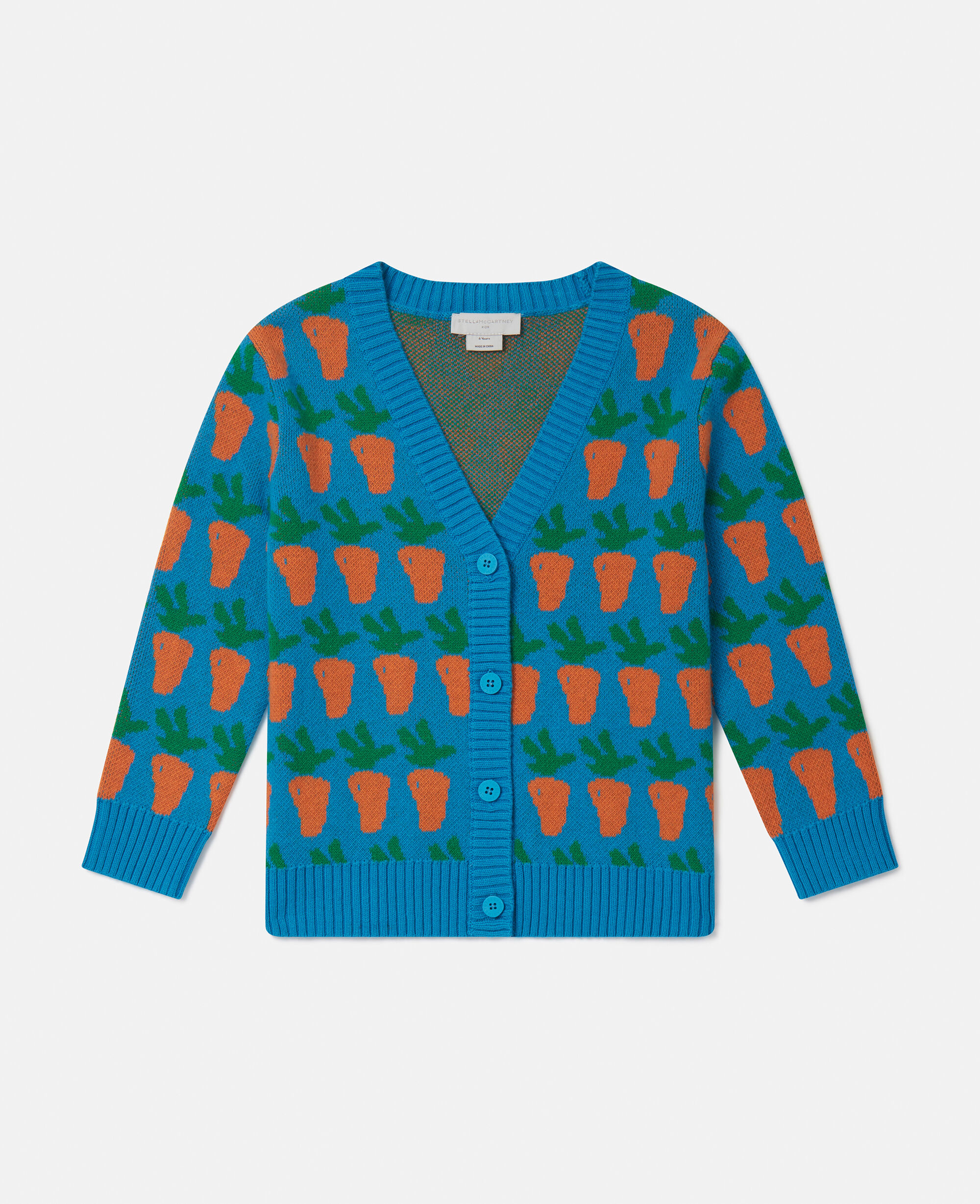 STELLA McCARTNEY 配色ニットカーディガン STELLA McCARTNEY 配色ニットカーディガン
