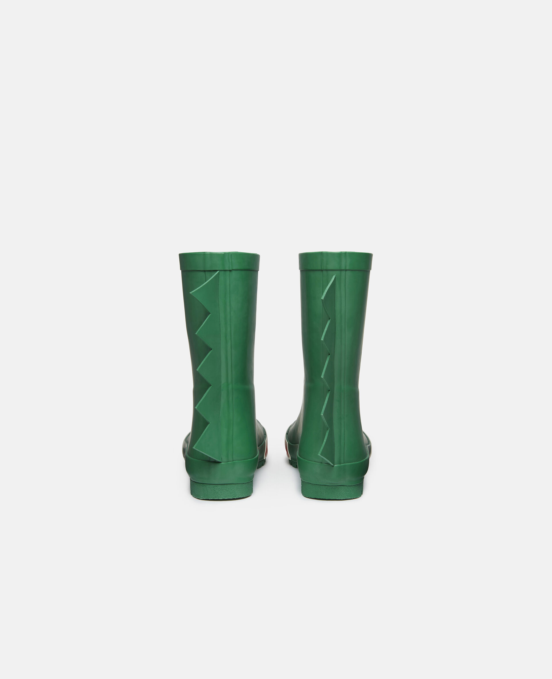 Crocodile Spike Rainboots-Green-large image number 2
