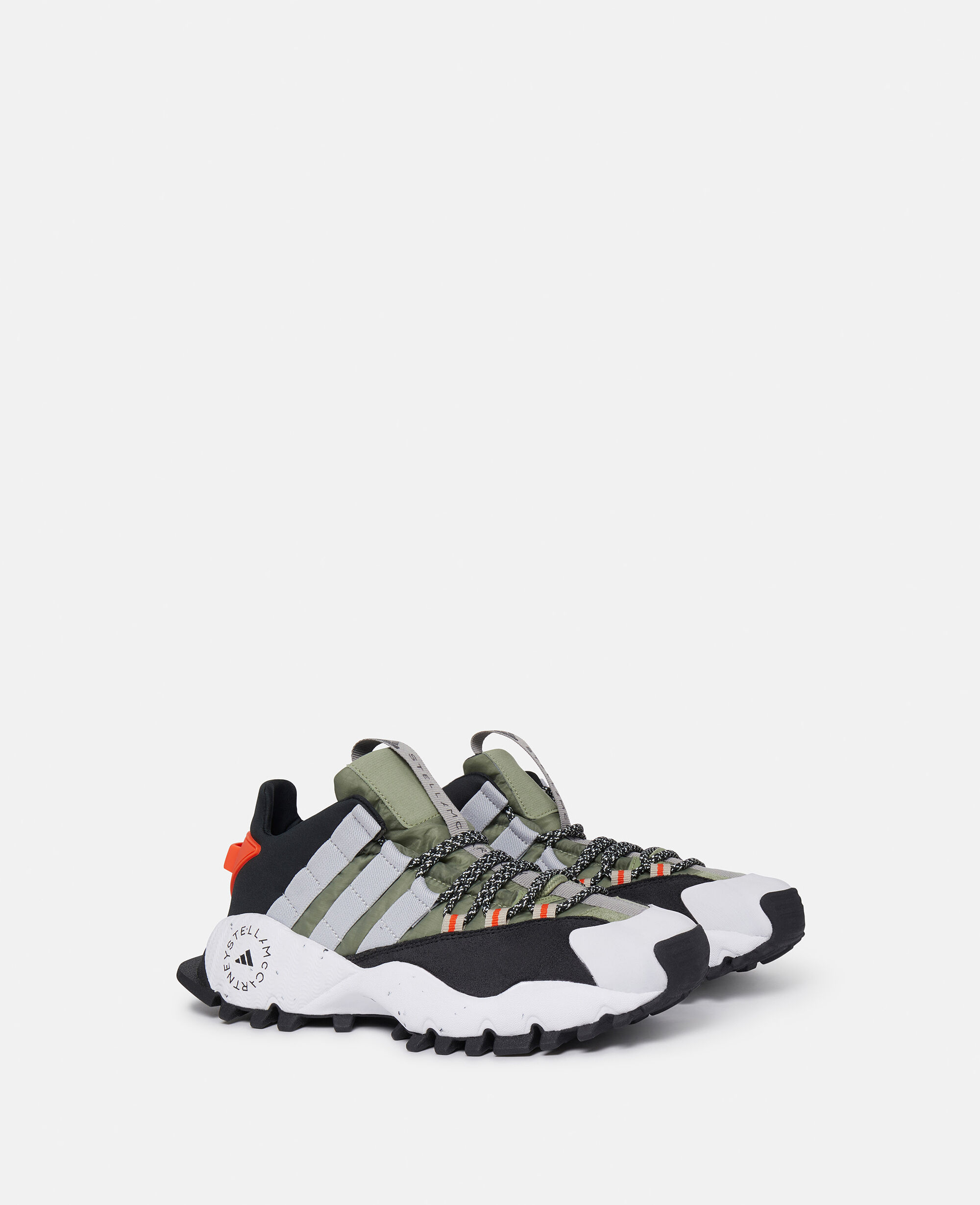 Women Tent Green Solid Grey Core Black Seeulater Trainers Stella McCartney AU