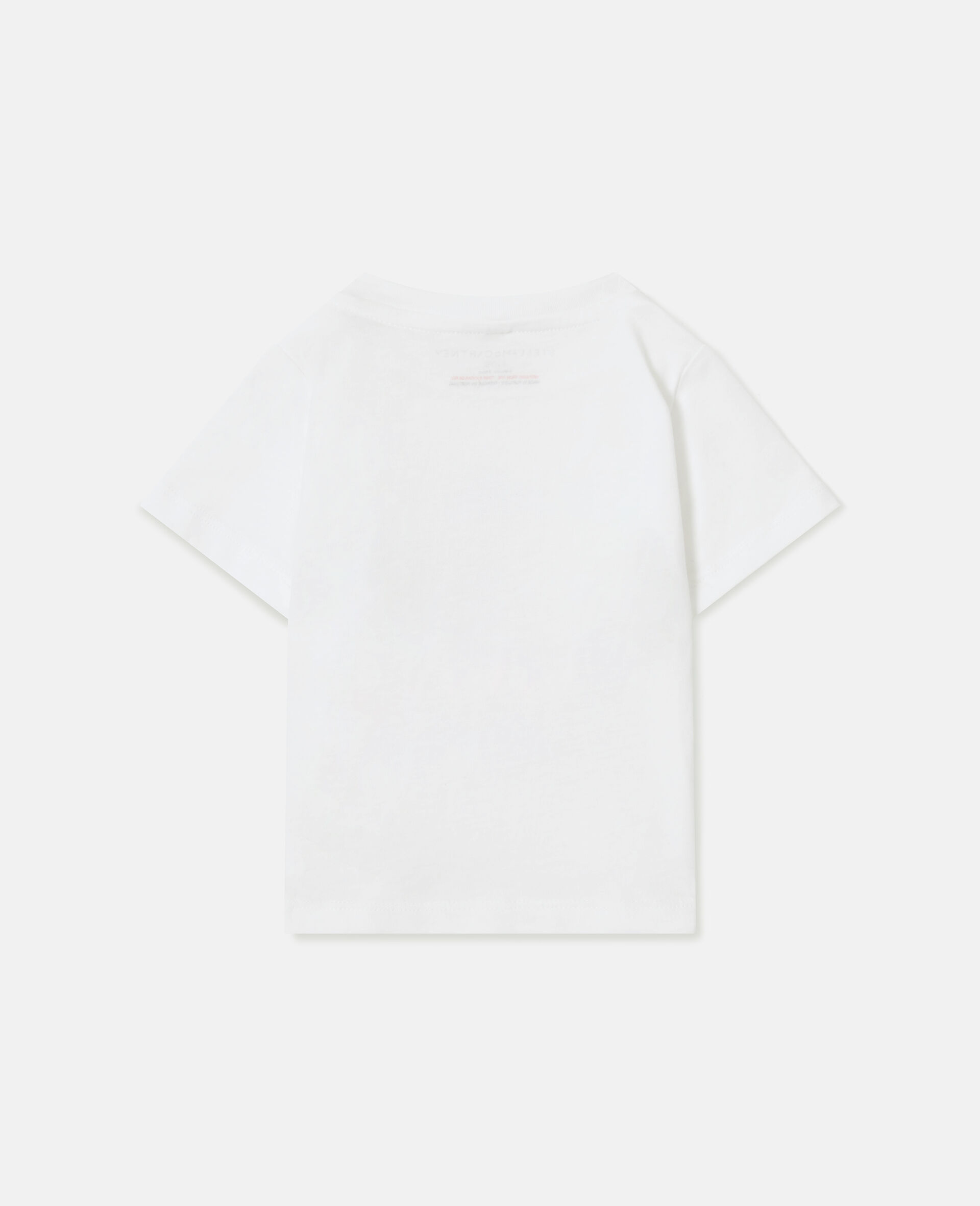 Fish Graphic T-Shirt-White-large image number 2