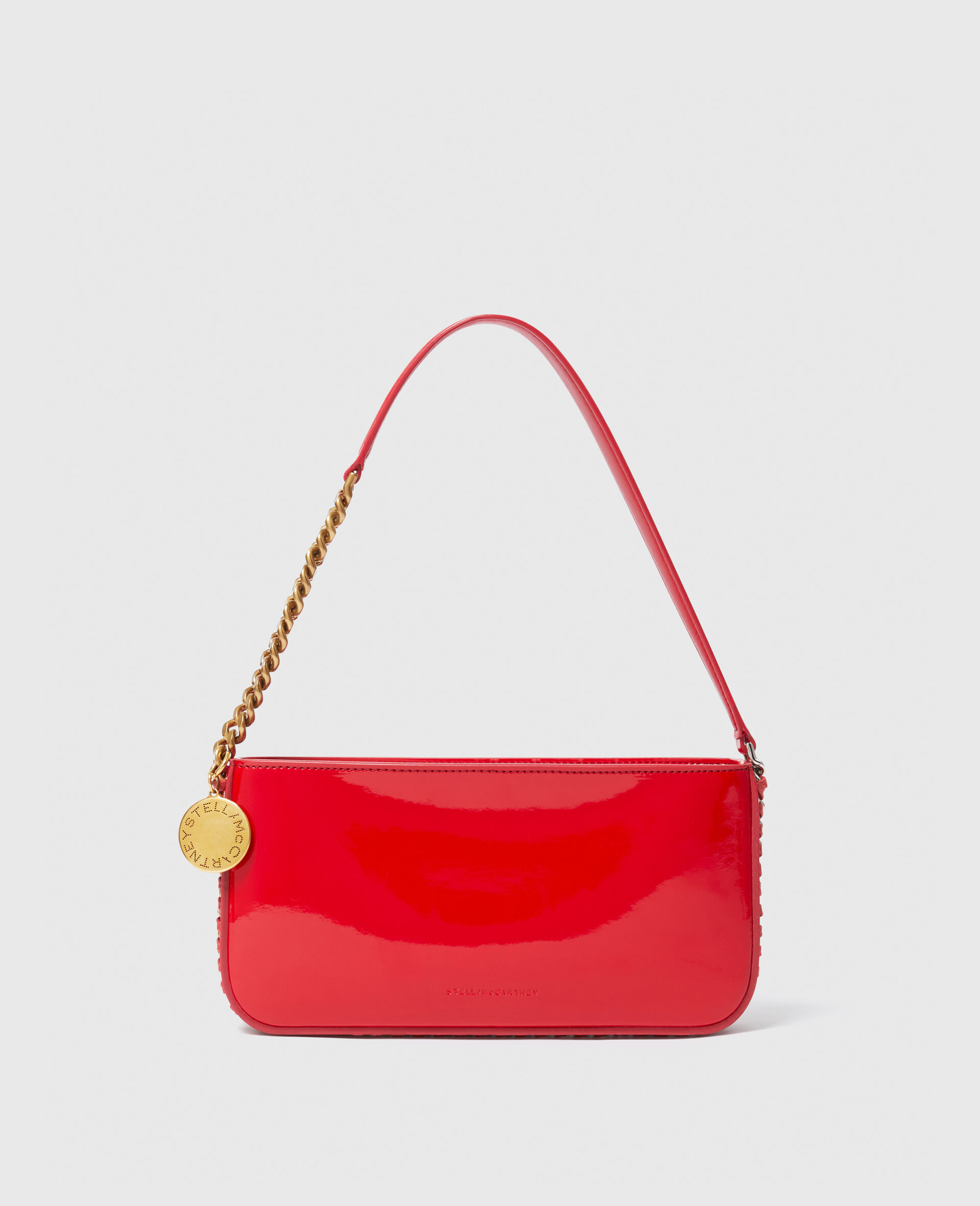 Women リップスティック レッド ファラベラ ポシェット ショルダー 