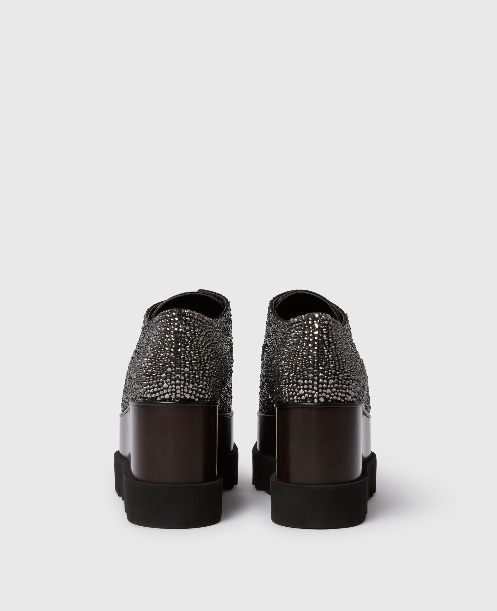 Women クリスタルブラック エリス クリスタル プラットフォーム限定