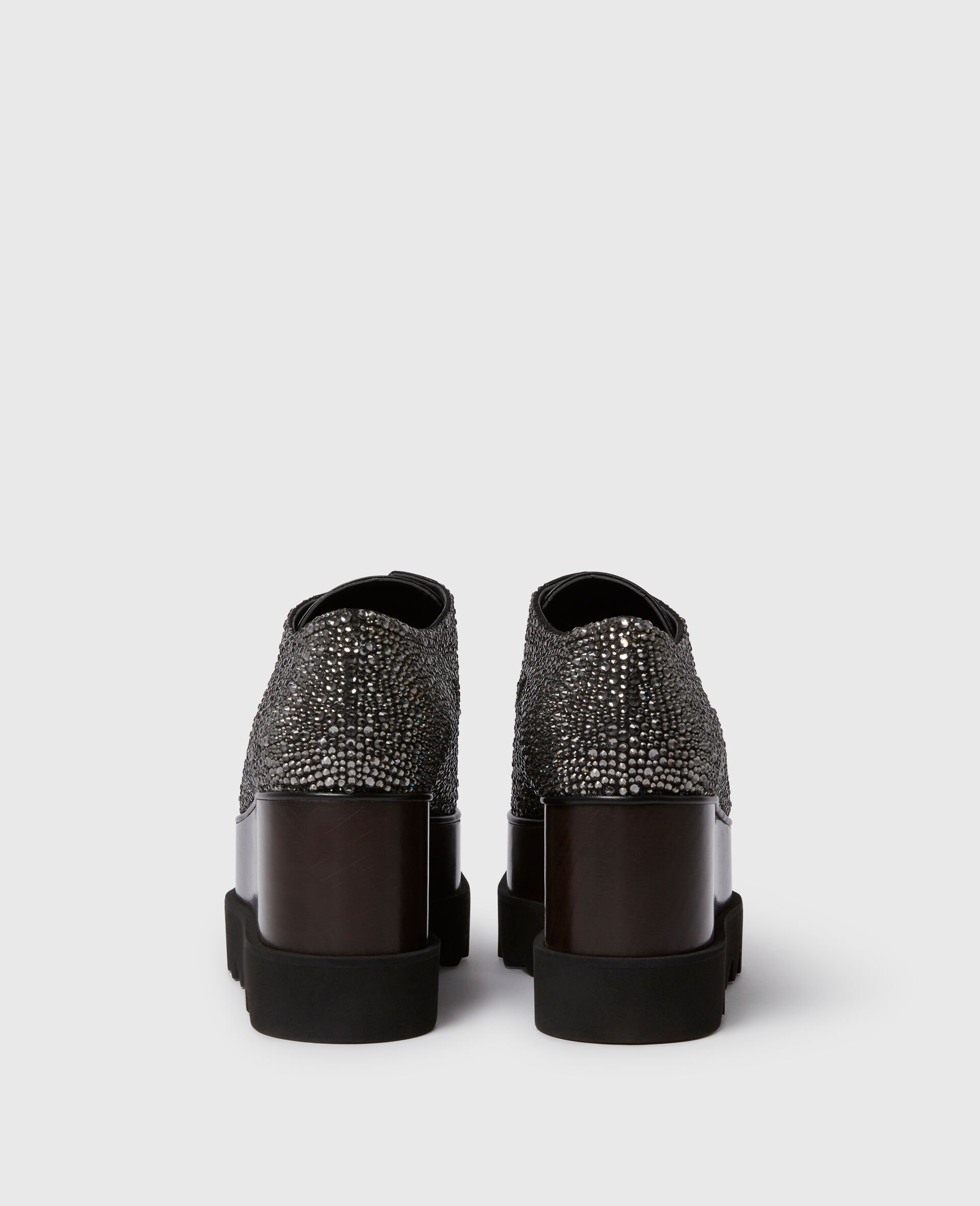 Limited Edition Elyse Crystal Platforms-Black-large image number 3