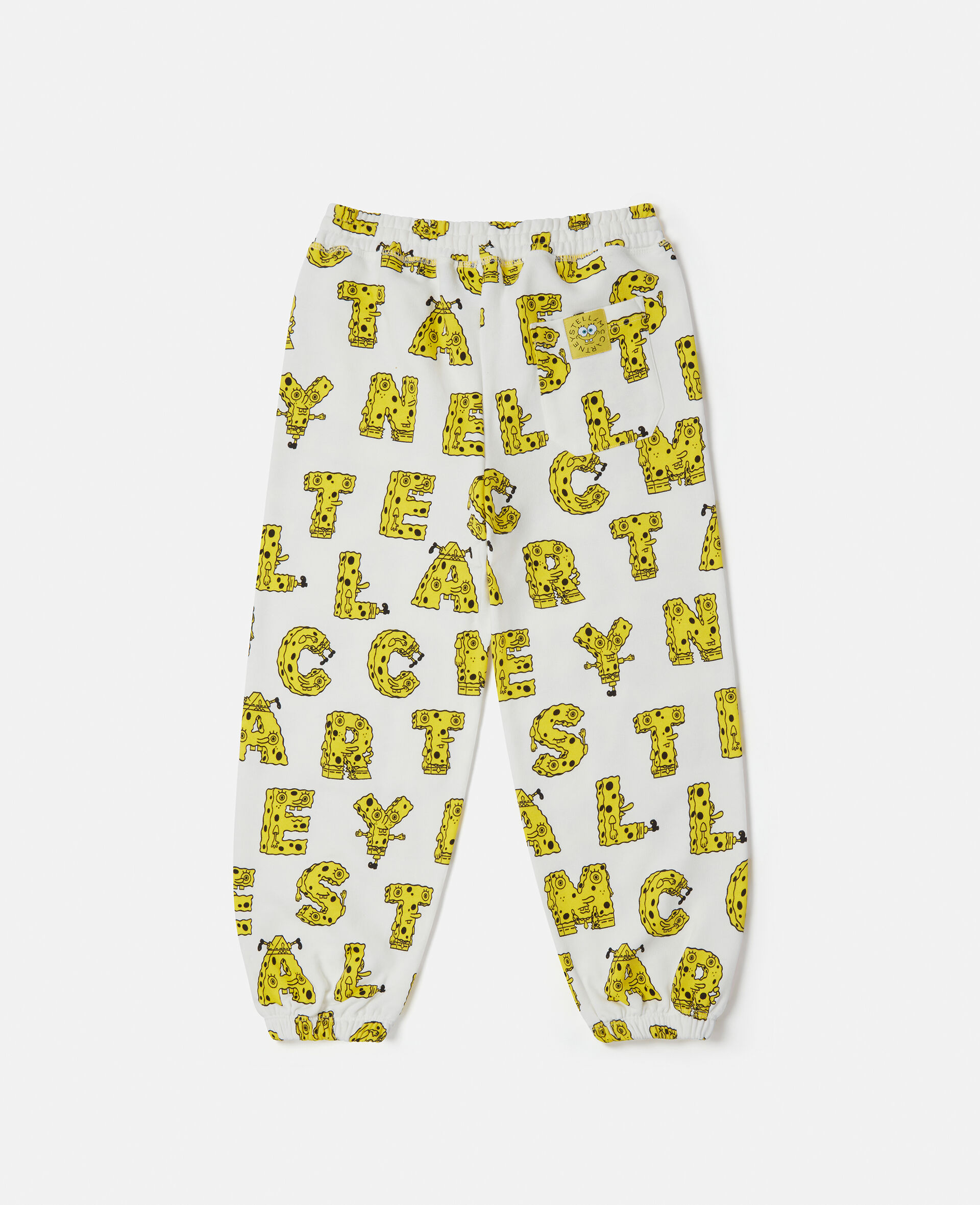 SpongeBob Graphic Joggers-Cream-large image number 2