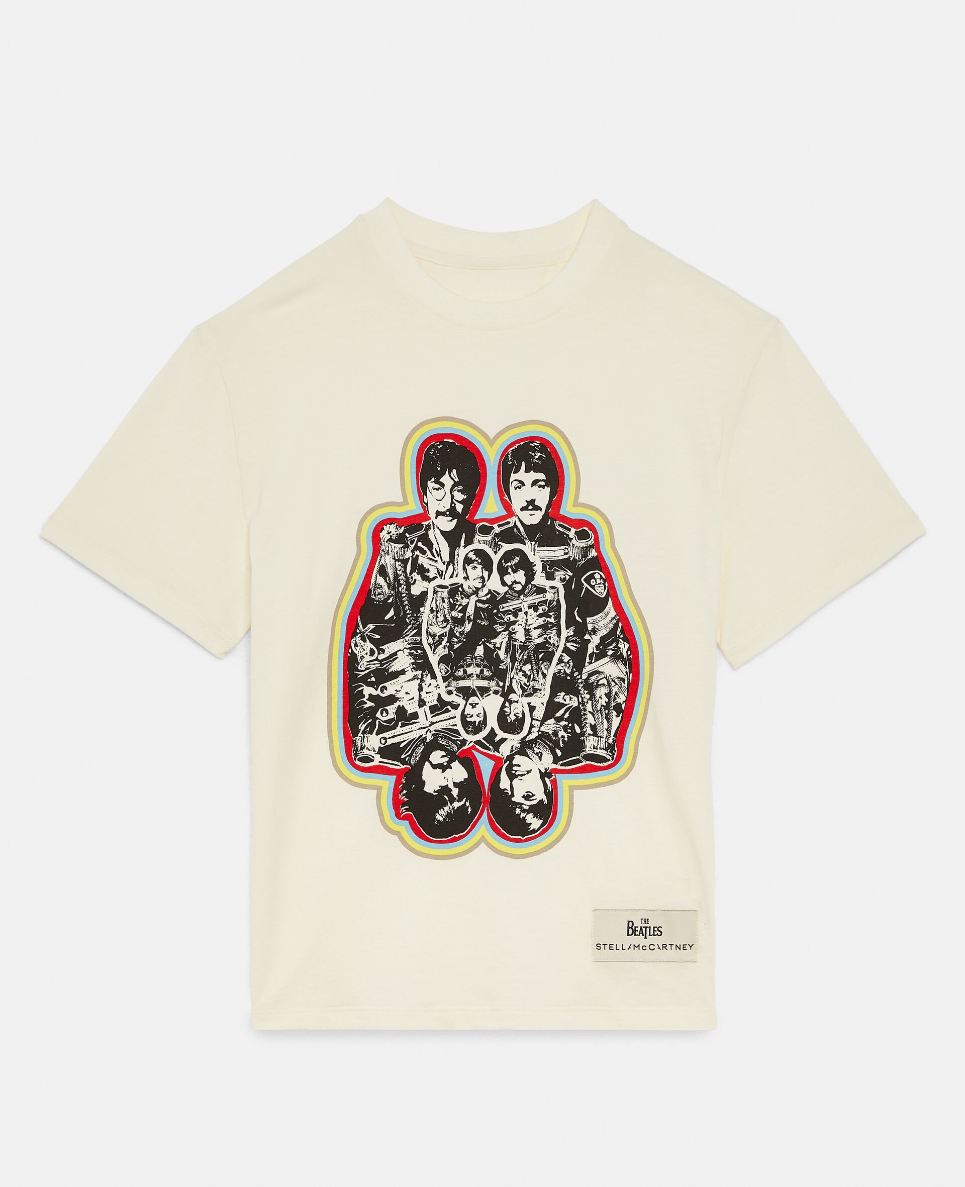 Get Back Cotton T-Shirt-White-large image number 0