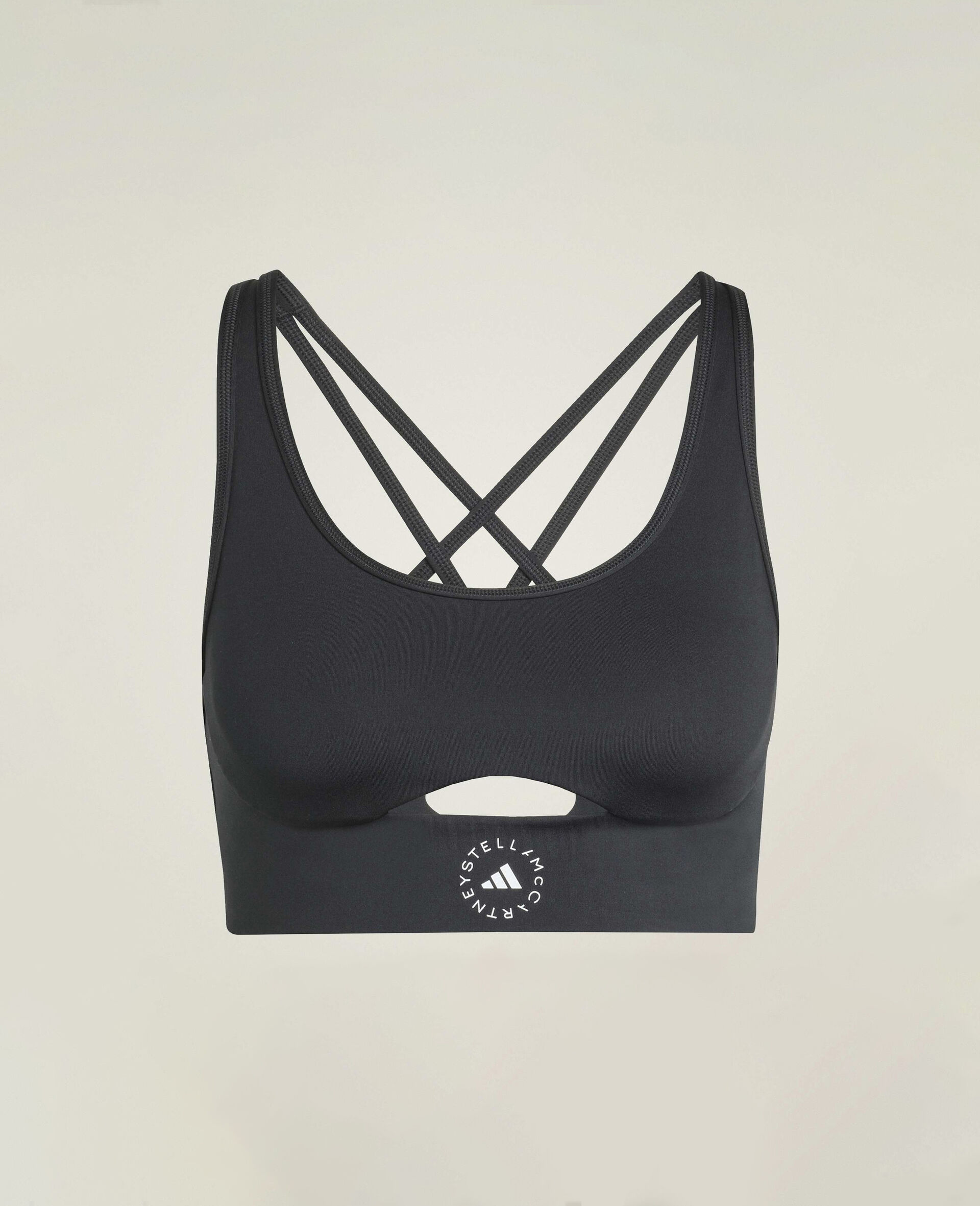 Reggiseno per lo Yoga TrueStrength-Nero-medium