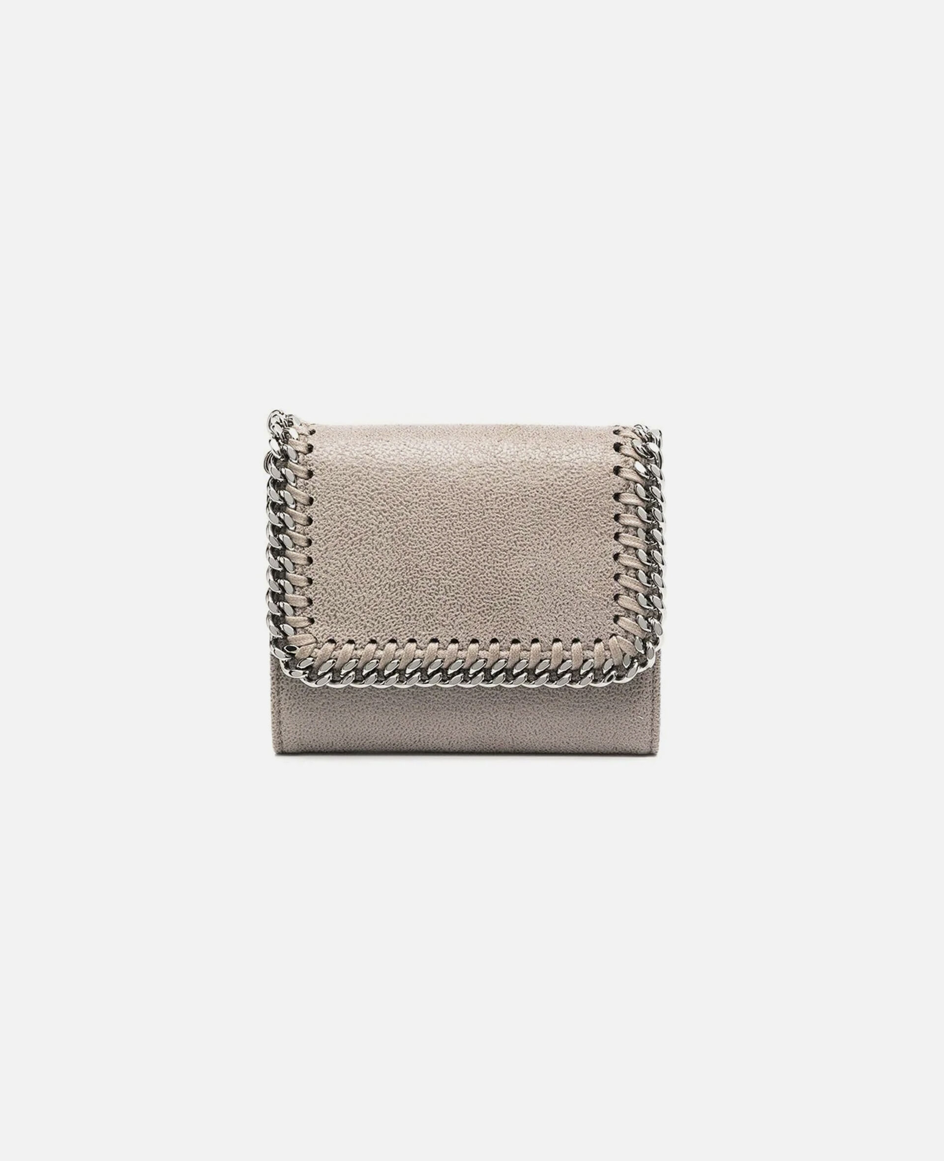 Falabella Small Flap Wallet-Grey-large image number 0