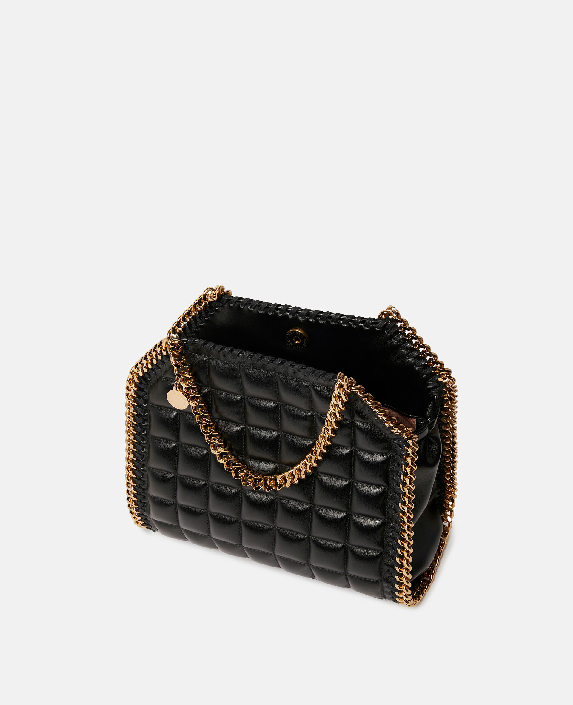 Falabella Square Quilted Mini Tote Bag-Multicolour-large image number 4